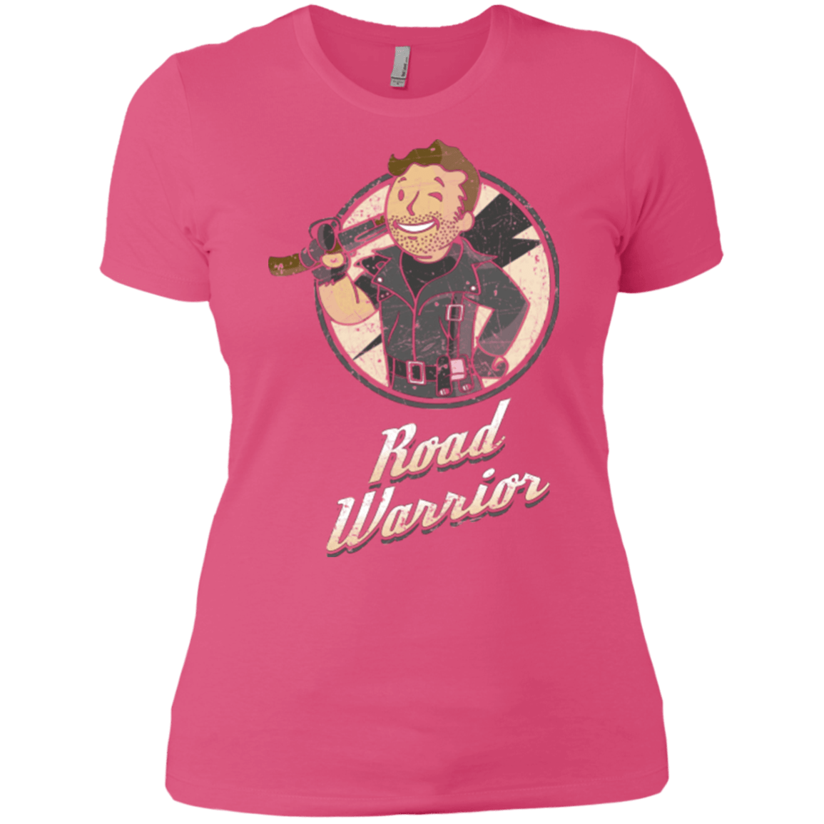 T-Shirts Hot Pink / X-Small Road Warrior Women's Premium T-Shirt
