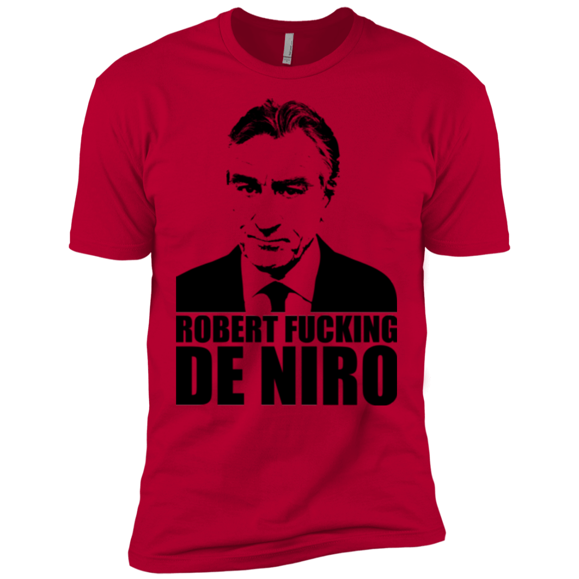 T-Shirts Red / X-Small Robert Fucking DeNiro Men's Premium T-Shirt