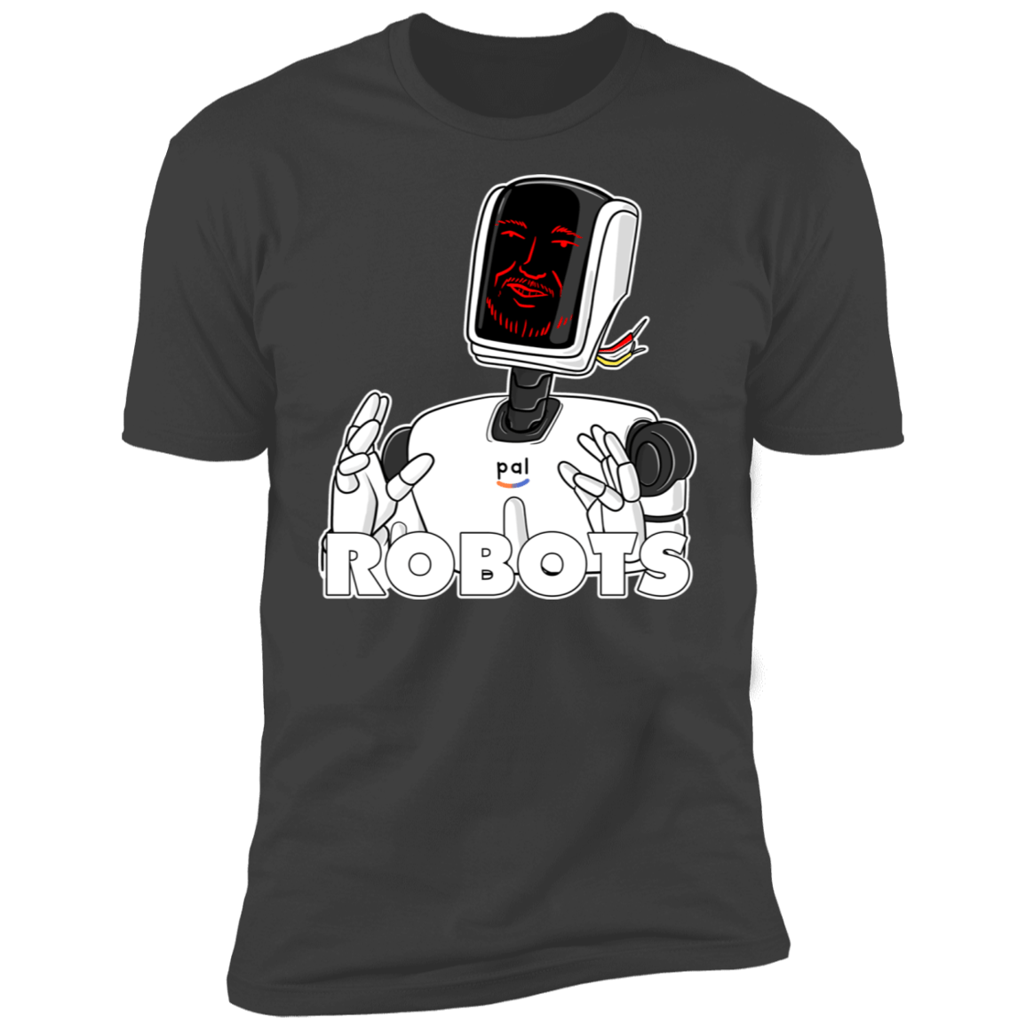 T-Shirts Heavy Metal / S Robots Men's Premium T-Shirt