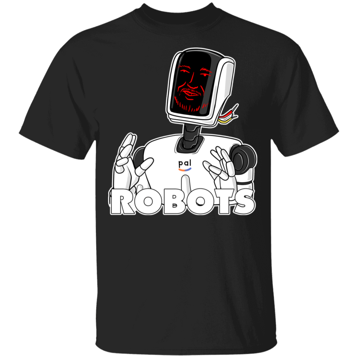 T-Shirts Black / YXS Robots Youth T-Shirt