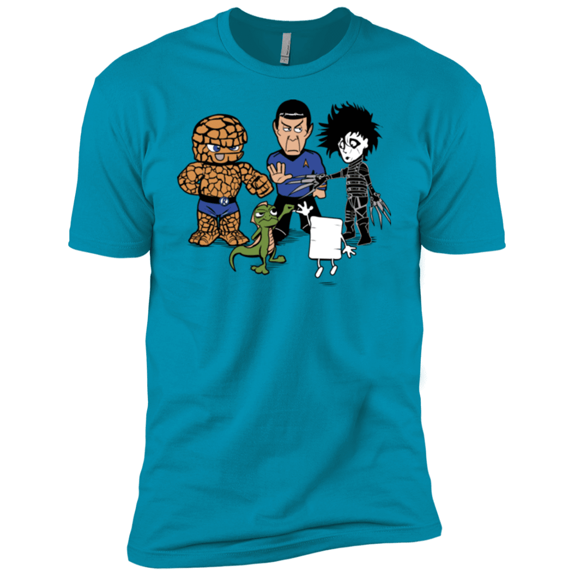 T-Shirts Turquoise / YXS Rock Paper Scissors Boys Premium T-Shirt