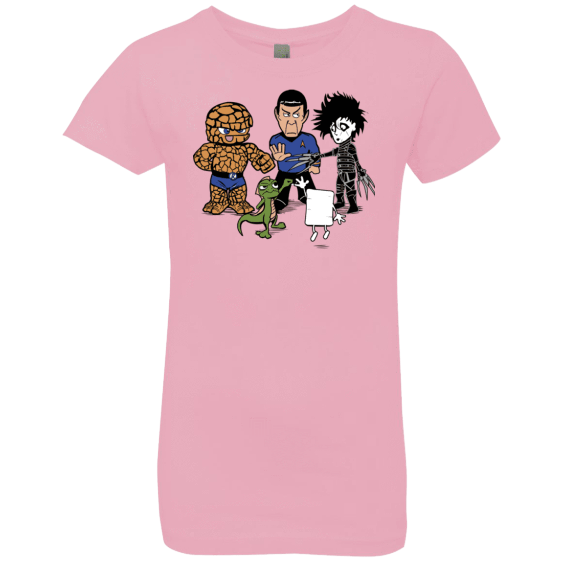 T-Shirts Light Pink / YXS Rock Paper Scissors Girls Premium T-Shirt