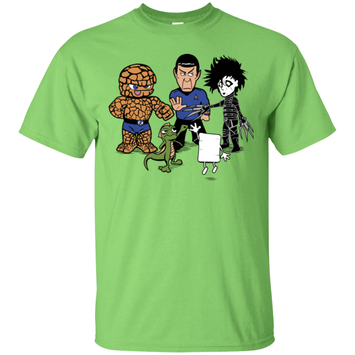 T-Shirts Lime / Small Rock Paper Scissors T-Shirt