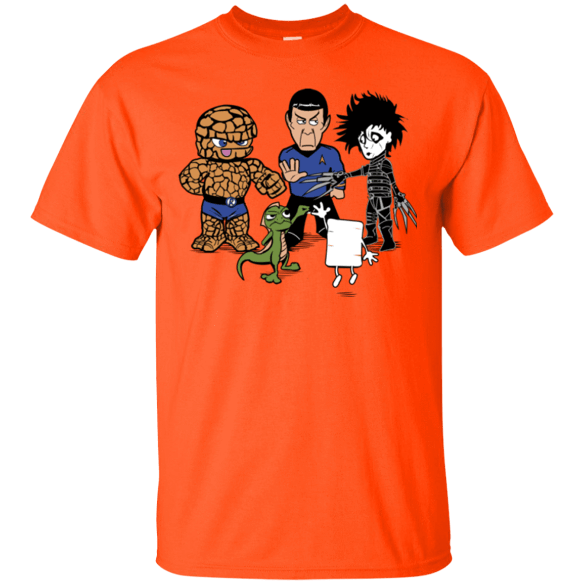 T-Shirts Orange / Small Rock Paper Scissors T-Shirt