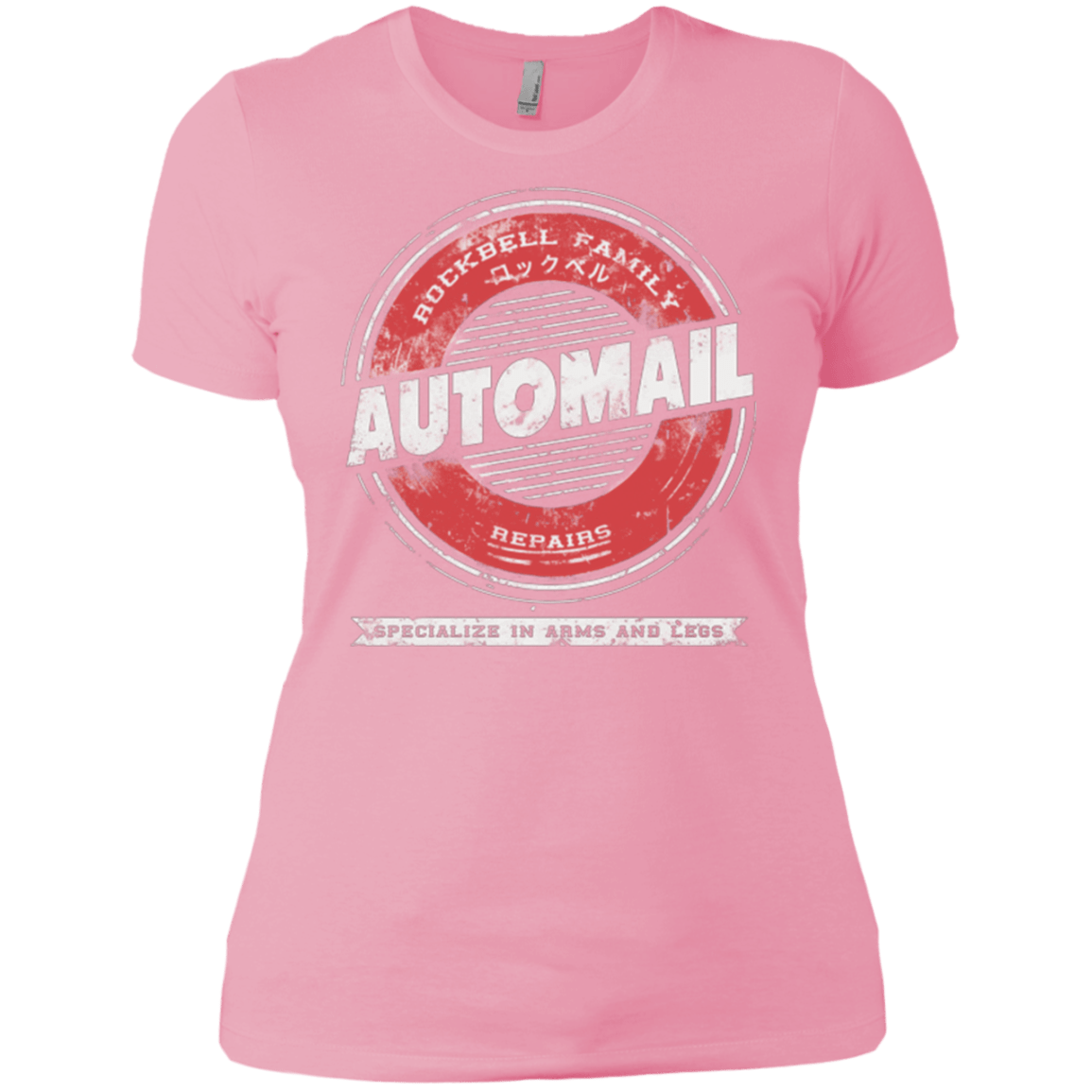 T-Shirts Light Pink / X-Small Rockbell Automail Women's Premium T-Shirt