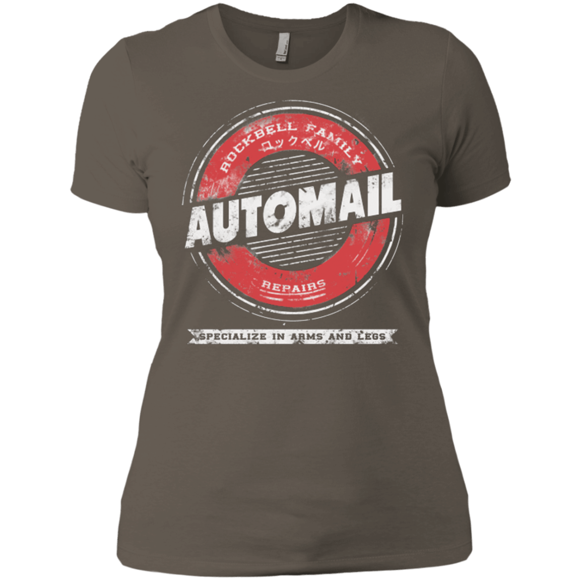 T-Shirts Warm Grey / X-Small Rockbell Automail Women's Premium T-Shirt