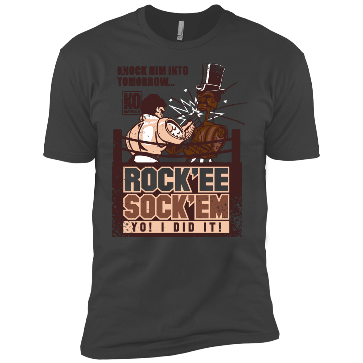 T-Shirts Heavy Metal / YXS Rockee Sockem Boys Premium T-Shirt