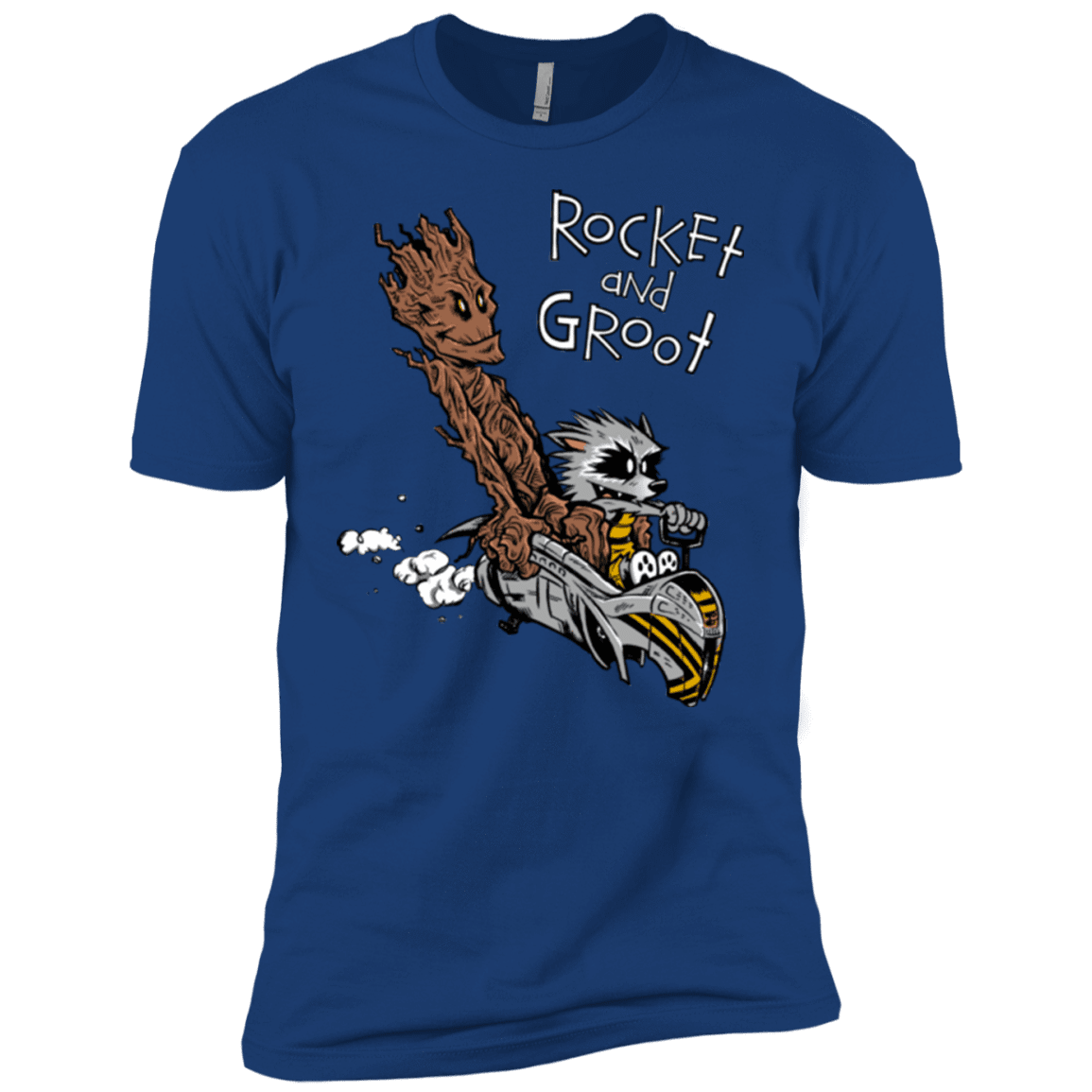 T-Shirts Royal / YXS Rocket and Groot Boys Premium T-Shirt