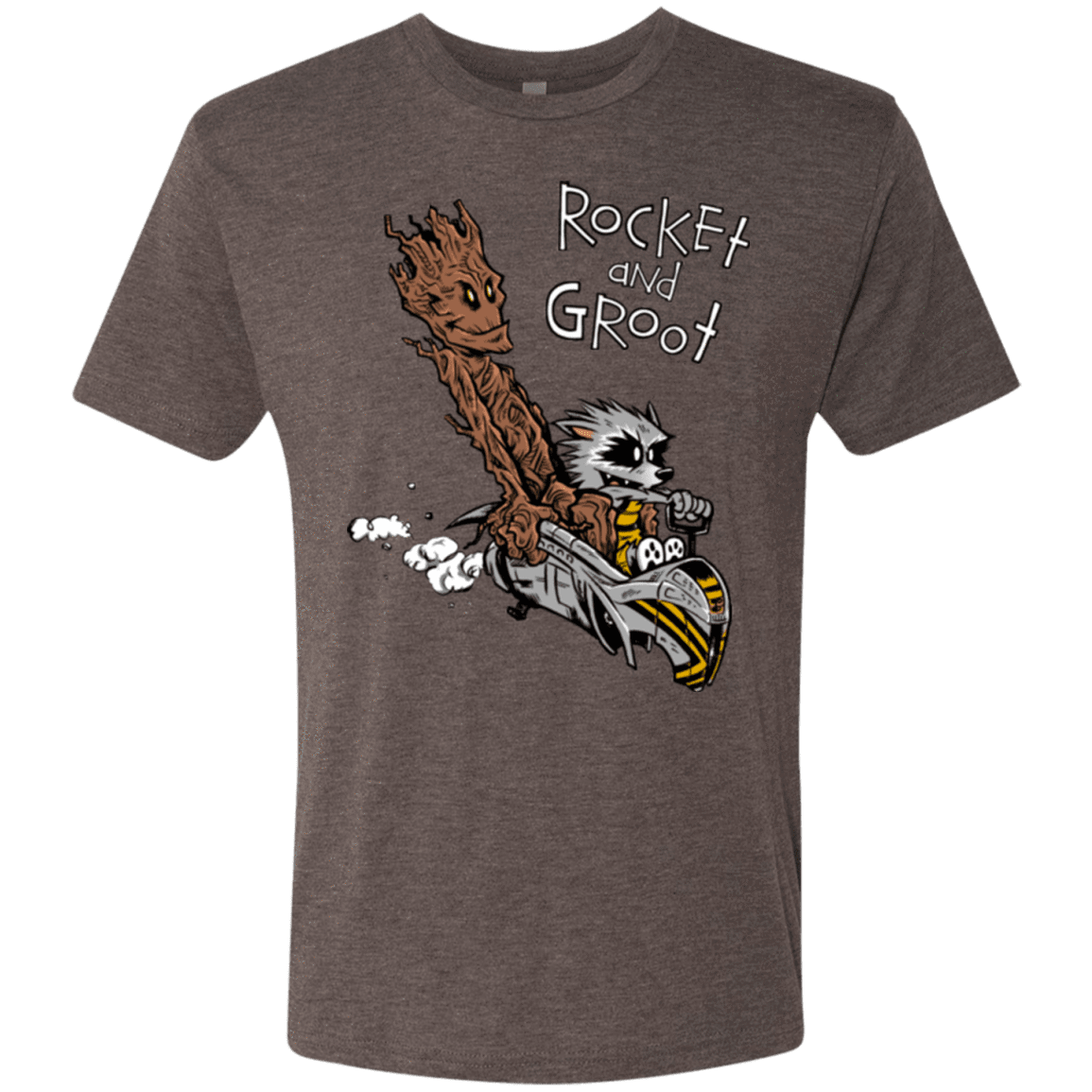 T-Shirts Macchiato / Small Rocket and Groot Men's Triblend T-Shirt