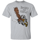 T-Shirts Sport Grey / Small Rocket and Groot T-Shirt