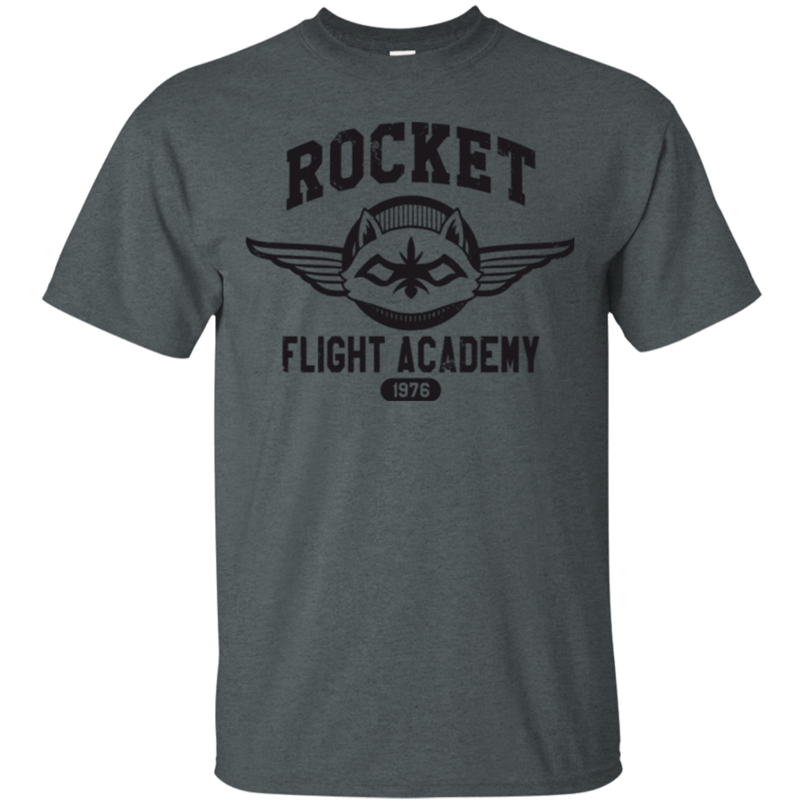 T-Shirts Dark Heather / Small Rocket Flight Academy T-Shirt