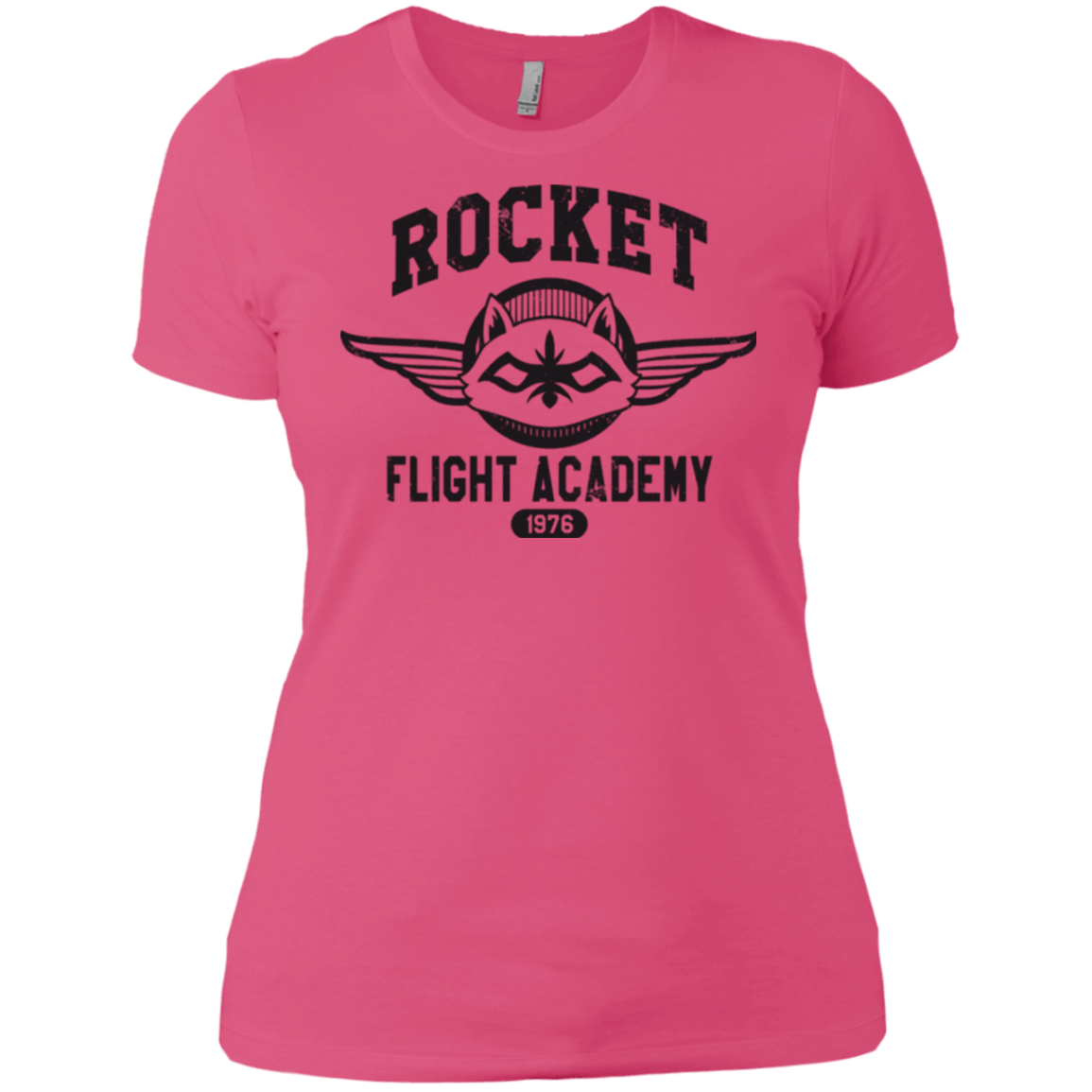 T-Shirts Hot Pink / X-Small Rocket Flight Academy Women's Premium T-Shirt