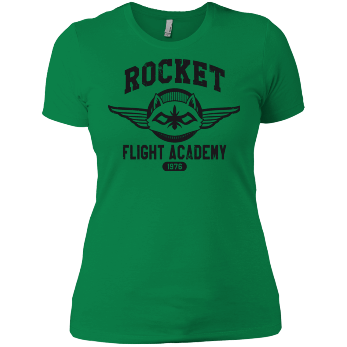T-Shirts Kelly Green / X-Small Rocket Flight Academy Women's Premium T-Shirt
