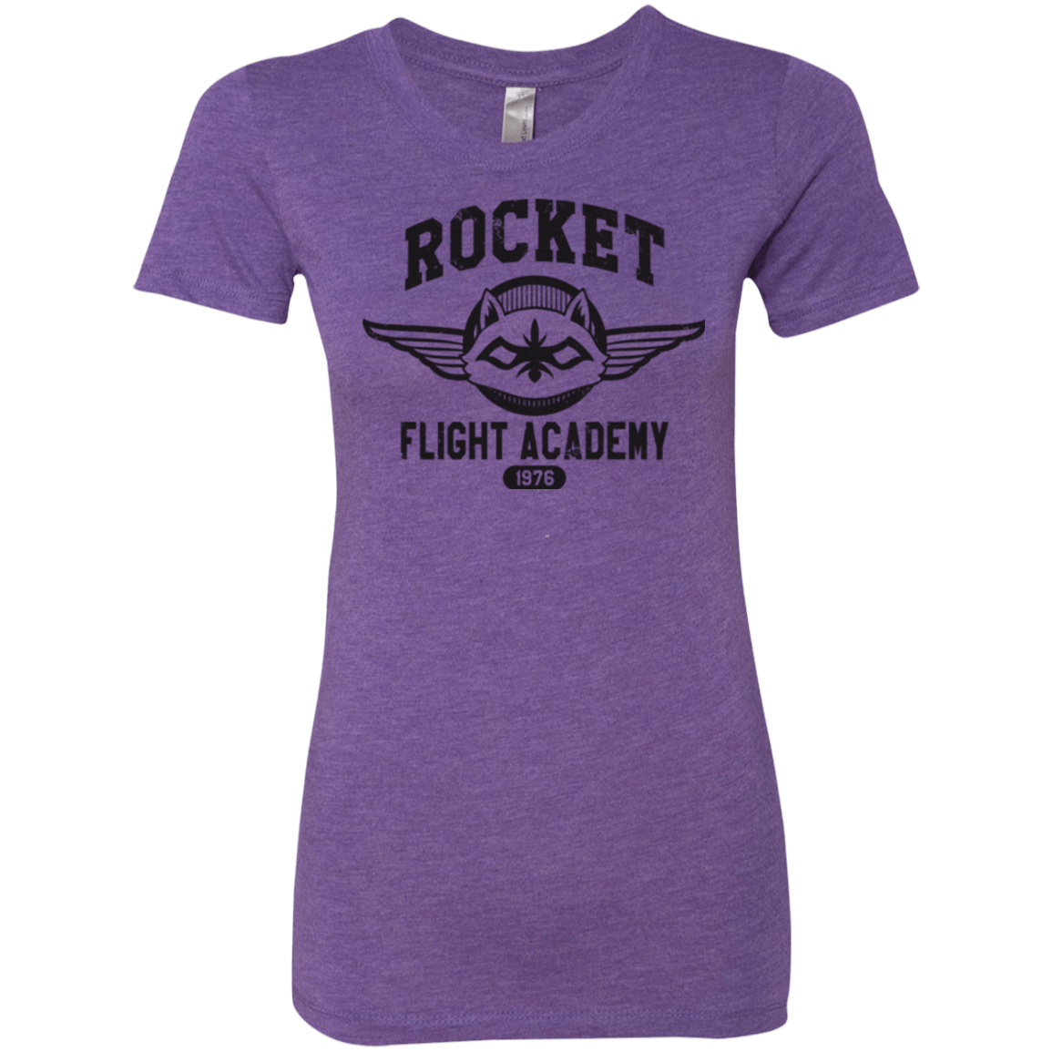 T-Shirts Purple Rush / Small Rocket Flight Academy Women's Triblend T-Shirt
