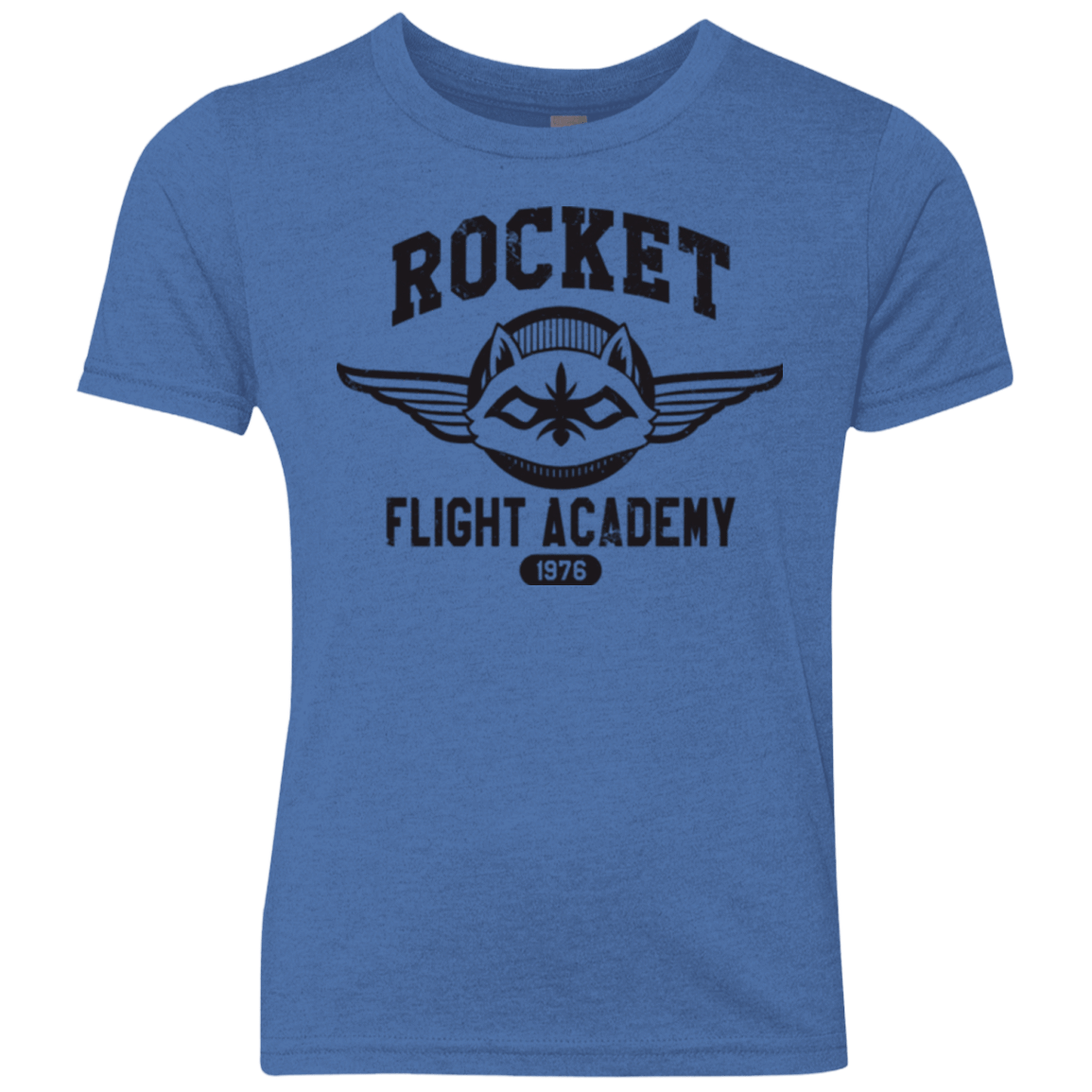 T-Shirts Vintage Royal / YXS Rocket Flight Academy Youth Triblend T-Shirt