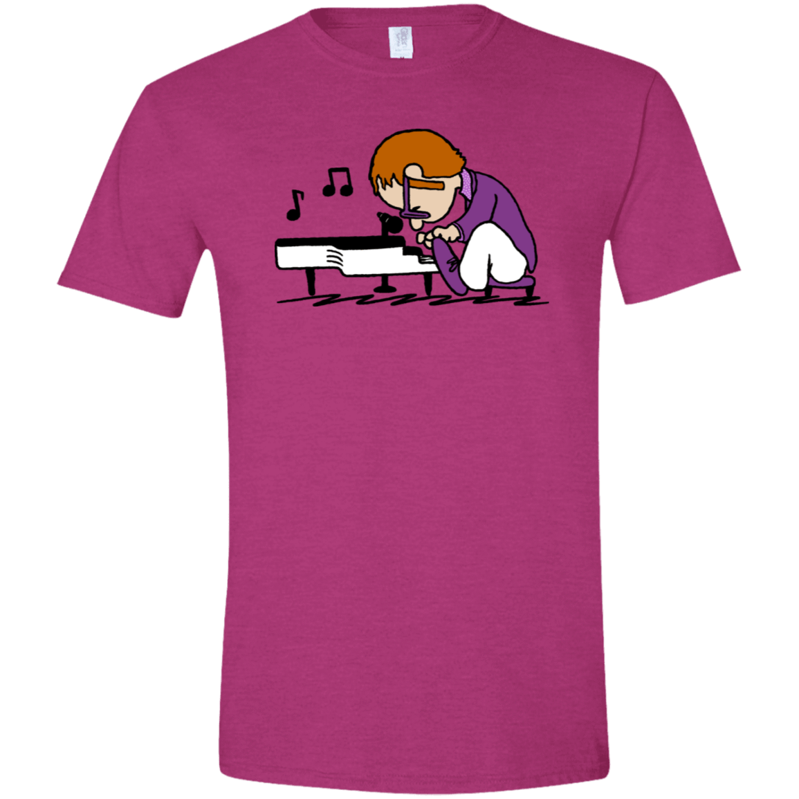 T-Shirts Antique Heliconia / S Rocket Kid Men's Semi-Fitted Softstyle