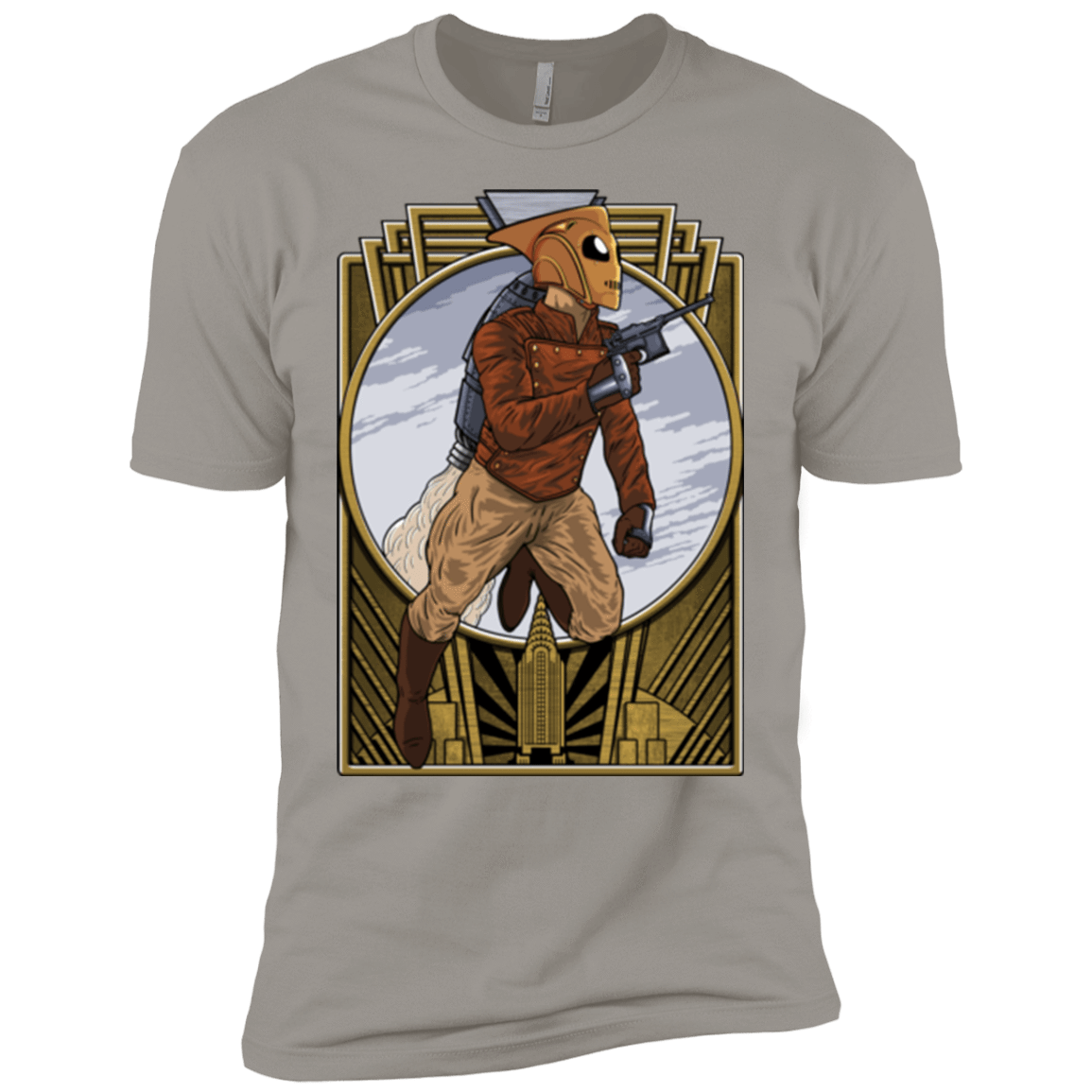 T-Shirts Light Grey / YXS Rocket Man Boys Premium T-Shirt