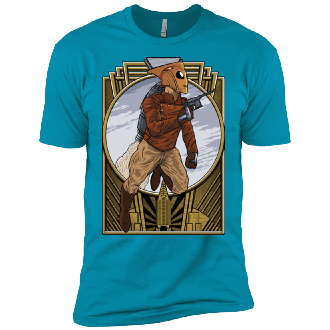 T-Shirts Turquoise / YXS Rocket Man Boys Premium T-Shirt