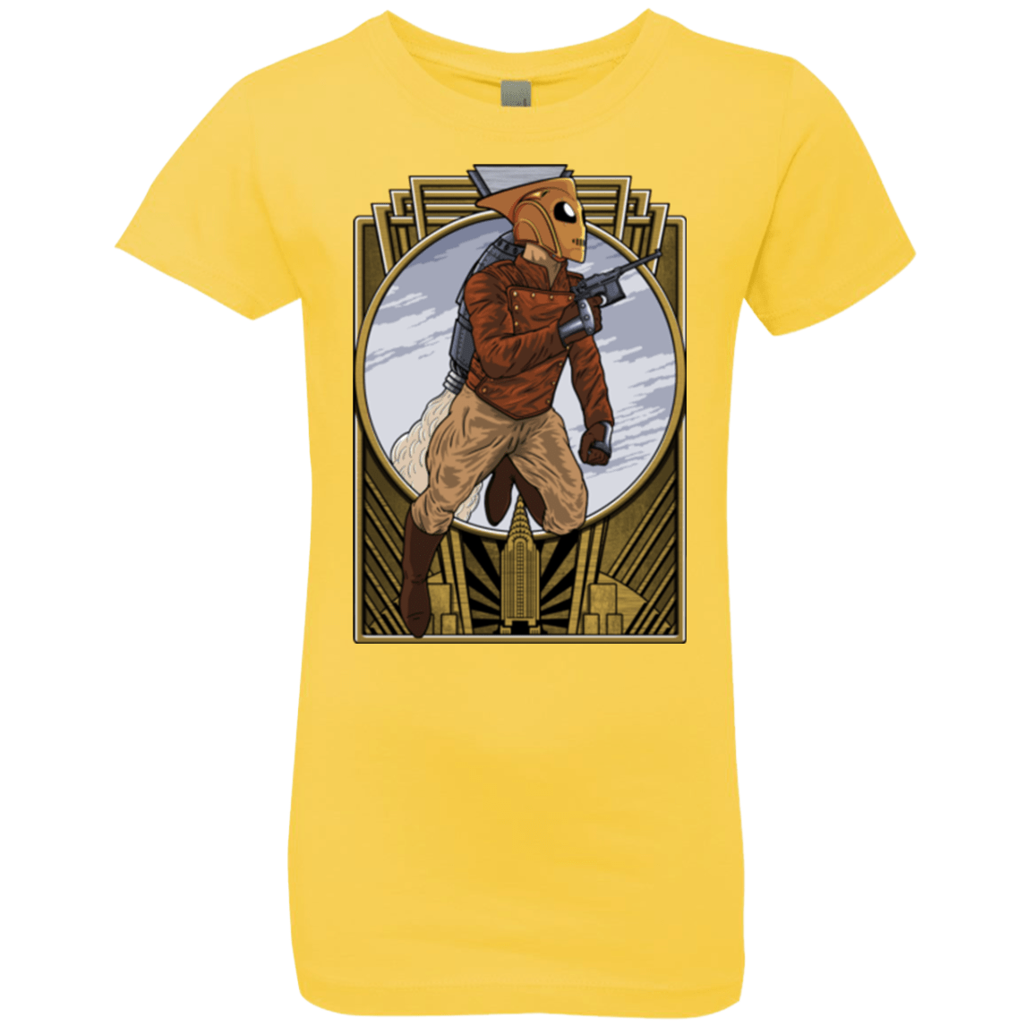 T-Shirts Vibrant Yellow / YXS Rocket Man Girls Premium T-Shirt