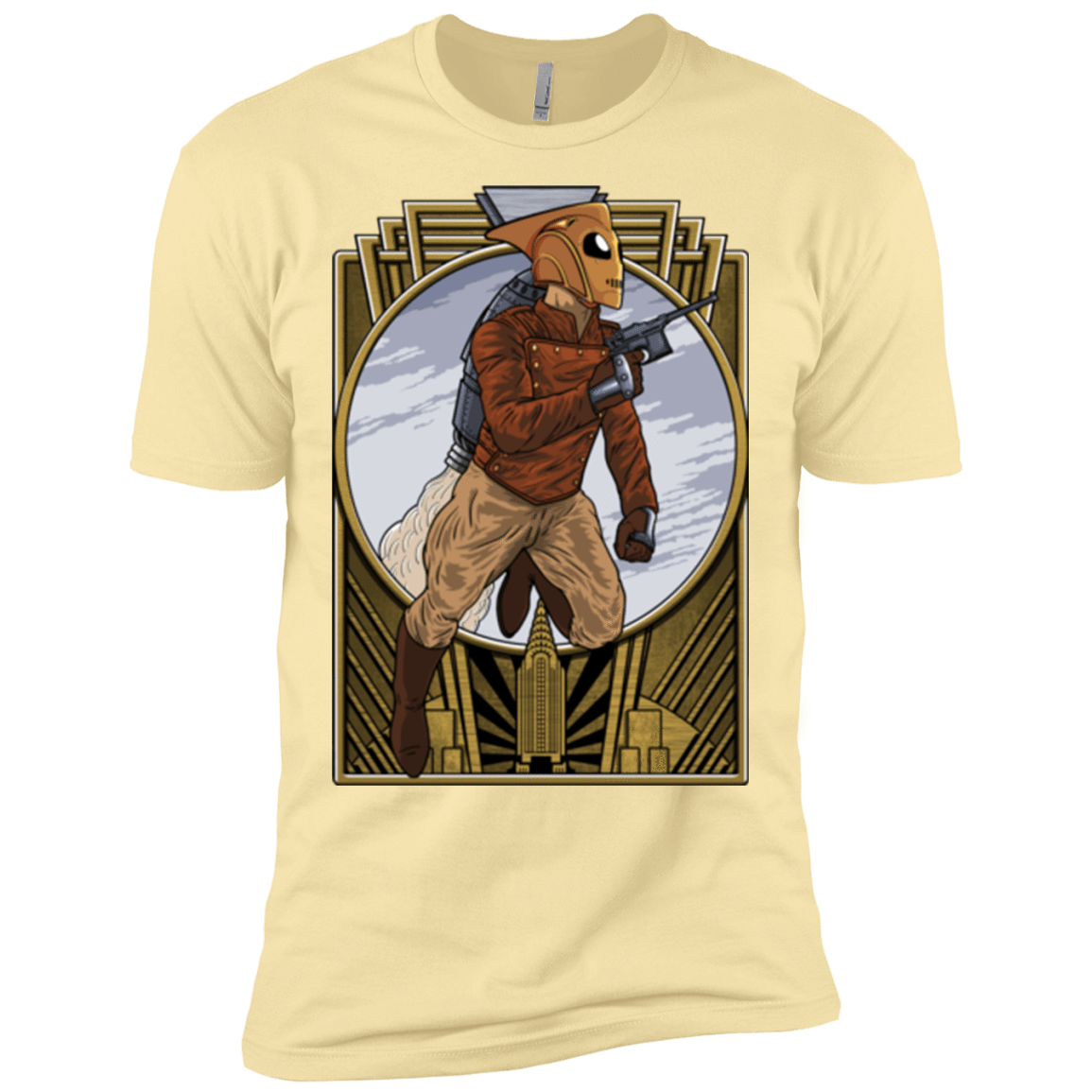 T-Shirts Banana Cream / X-Small Rocket Man Men's Premium T-Shirt