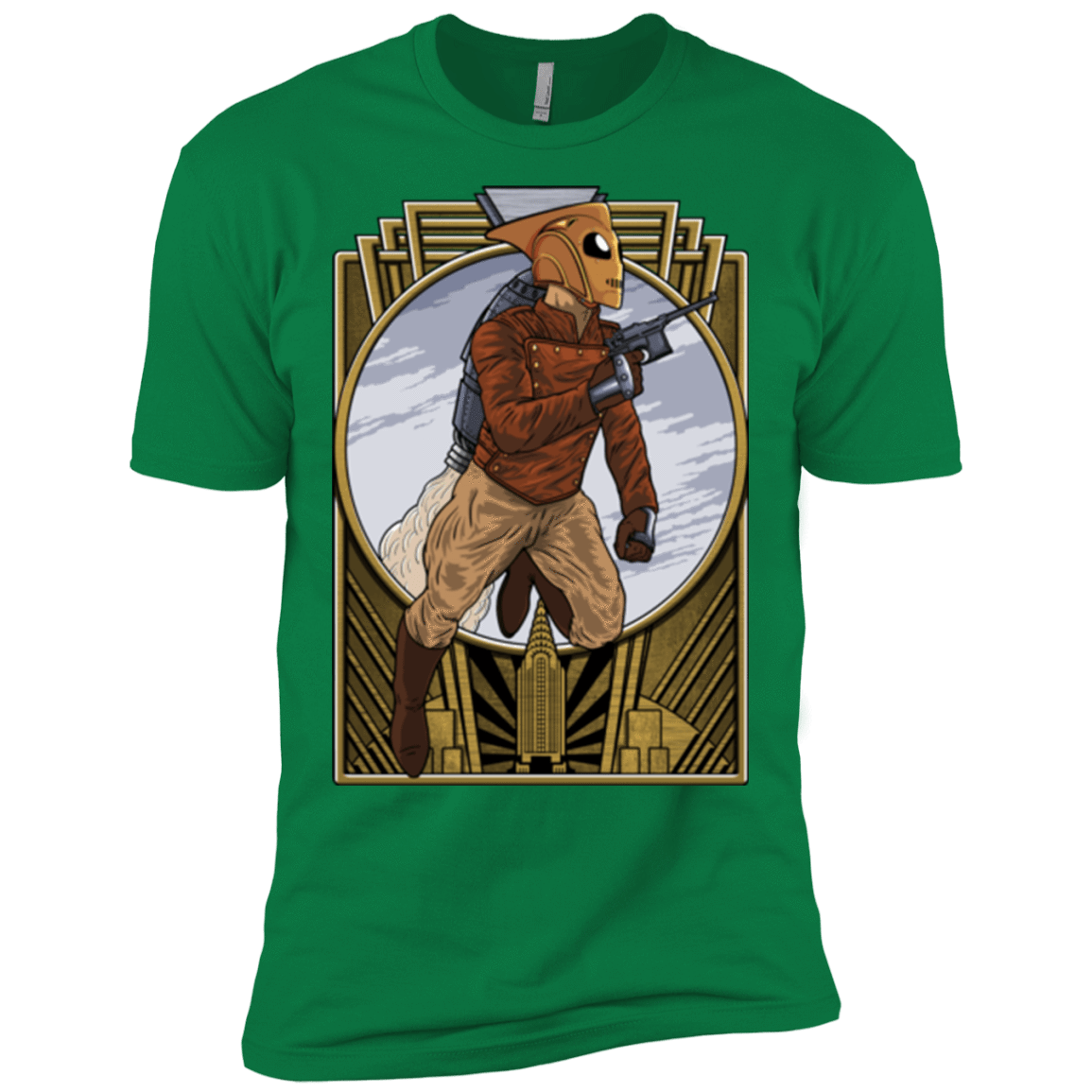 T-Shirts Kelly Green / X-Small Rocket Man Men's Premium T-Shirt