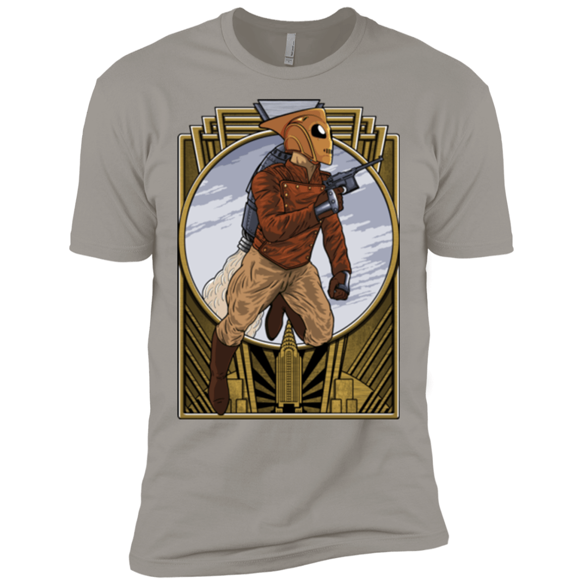 T-Shirts Light Grey / X-Small Rocket Man Men's Premium T-Shirt