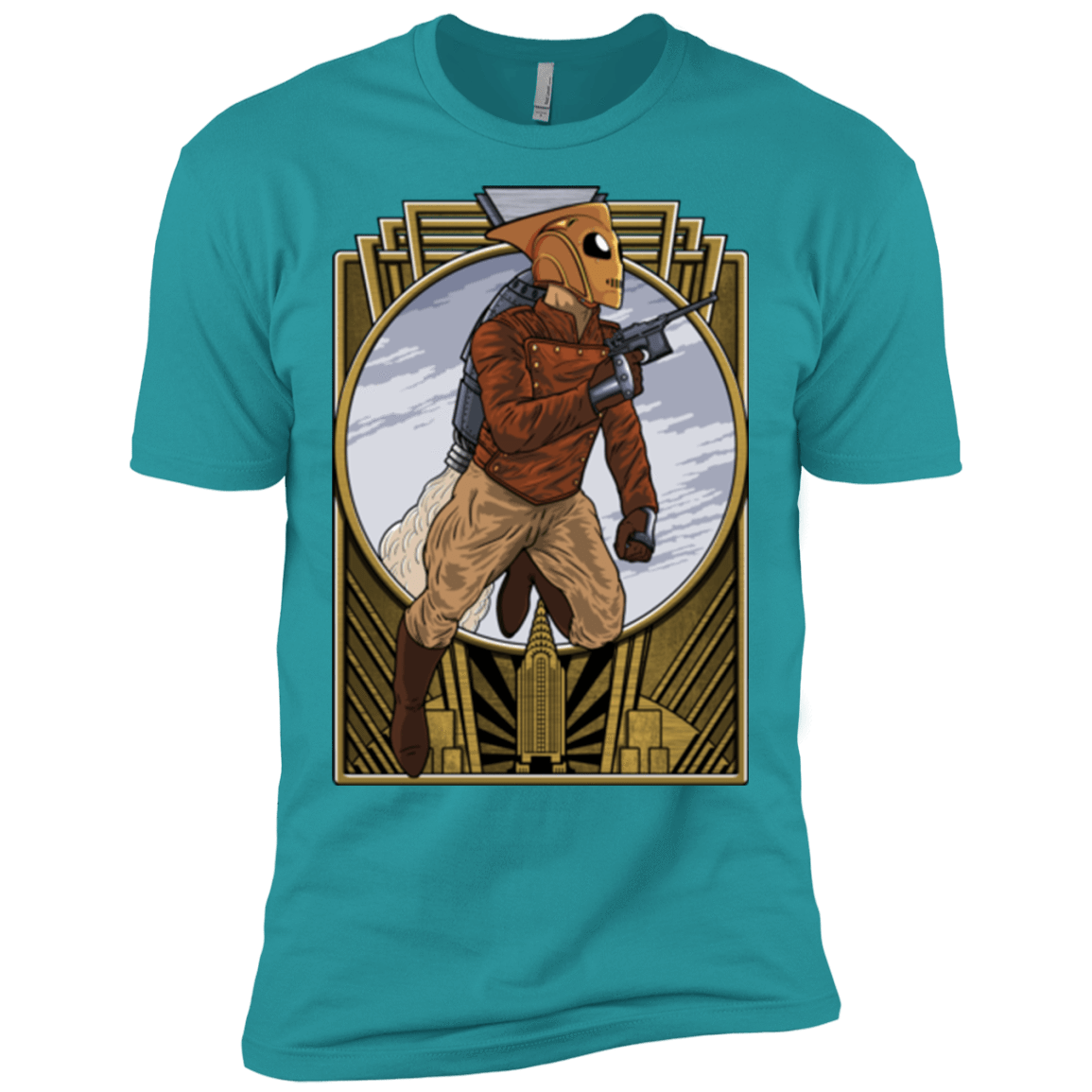 T-Shirts Tahiti Blue / X-Small Rocket Man Men's Premium T-Shirt