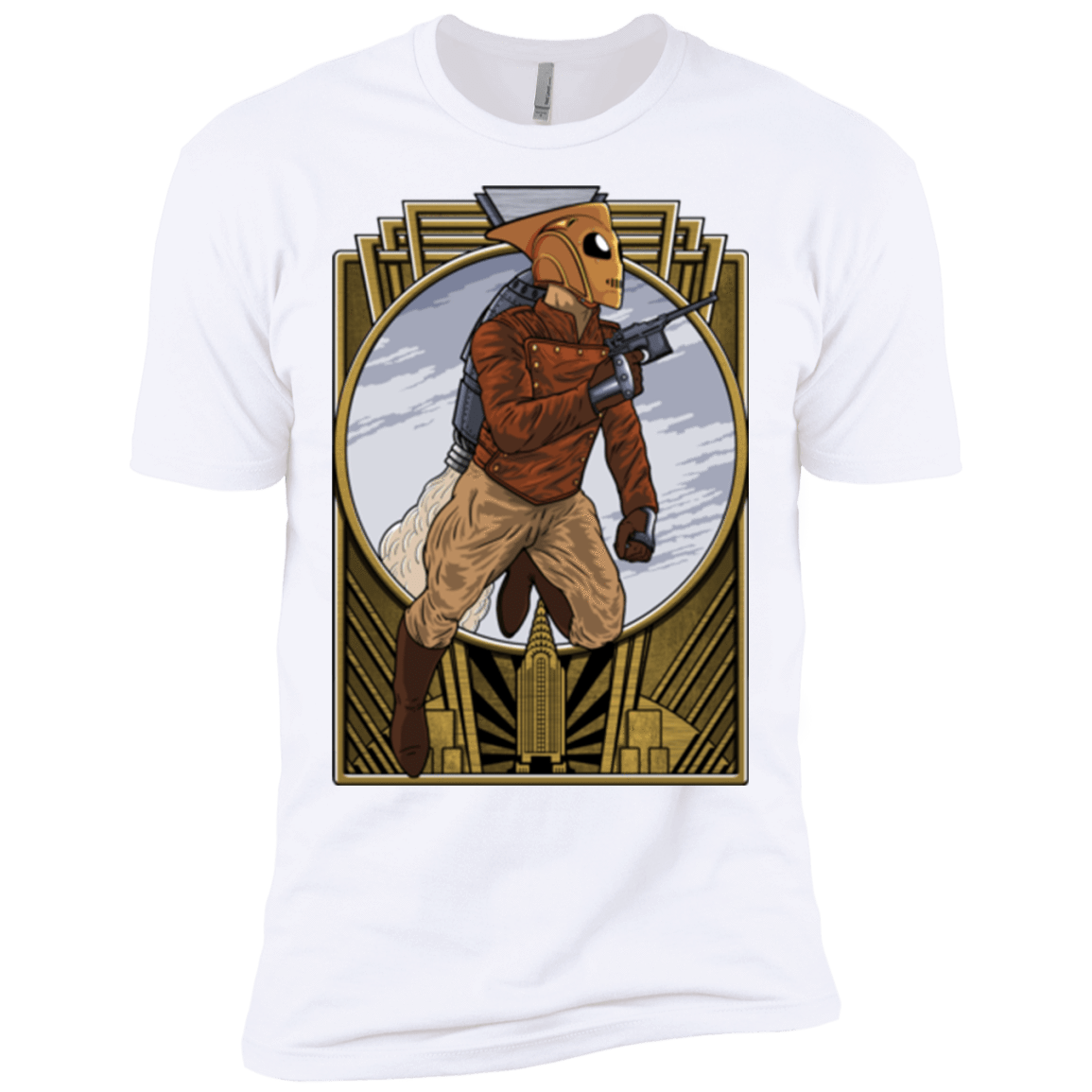 T-Shirts White / X-Small Rocket Man Men's Premium T-Shirt