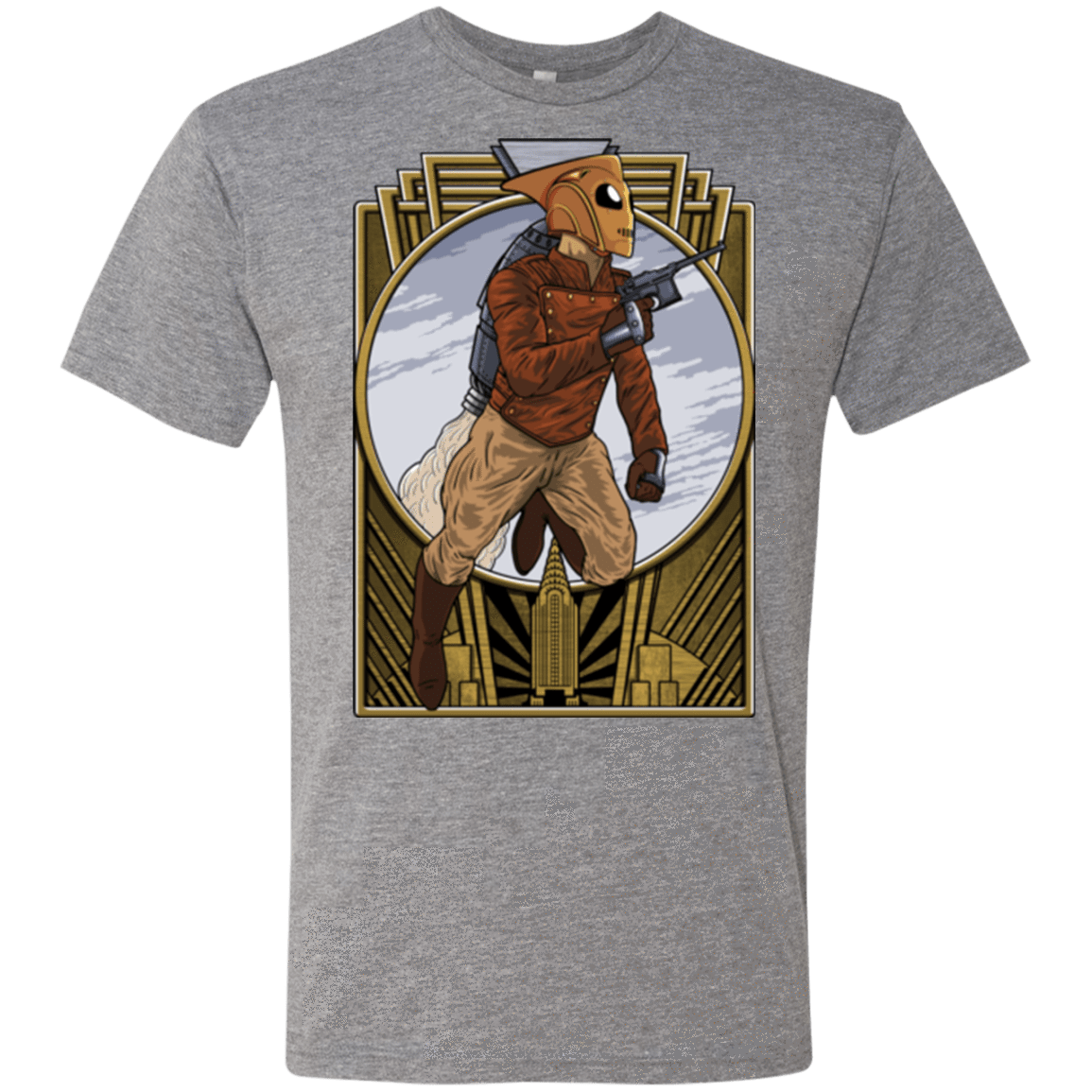 T-Shirts Premium Heather / Small Rocket Man Men's Triblend T-Shirt