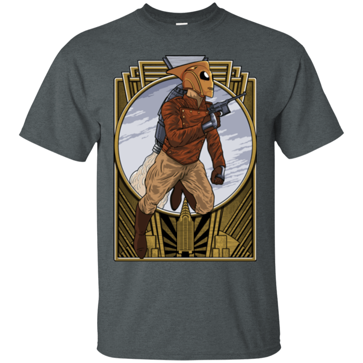 T-Shirts Dark Heather / Small Rocket Man T-Shirt