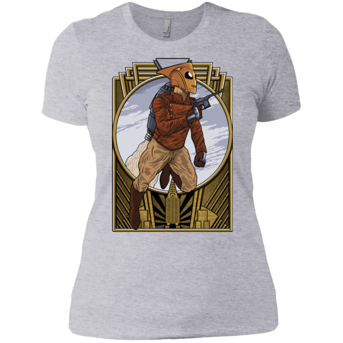 T-Shirts Heather Grey / X-Small Rocket Man Women's Premium T-Shirt