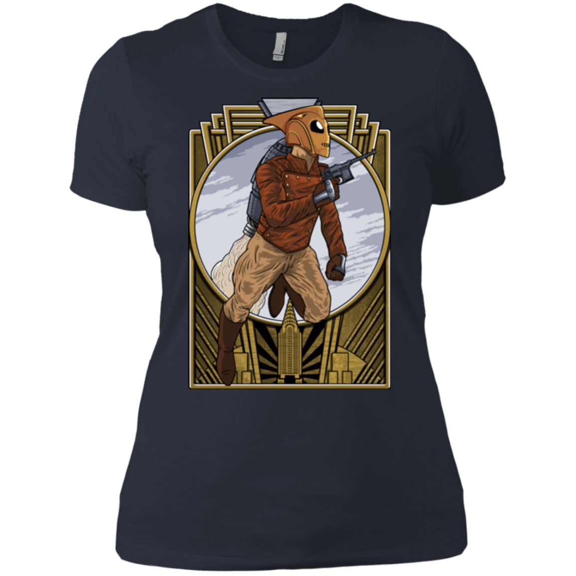 T-Shirts Indigo / X-Small Rocket Man Women's Premium T-Shirt