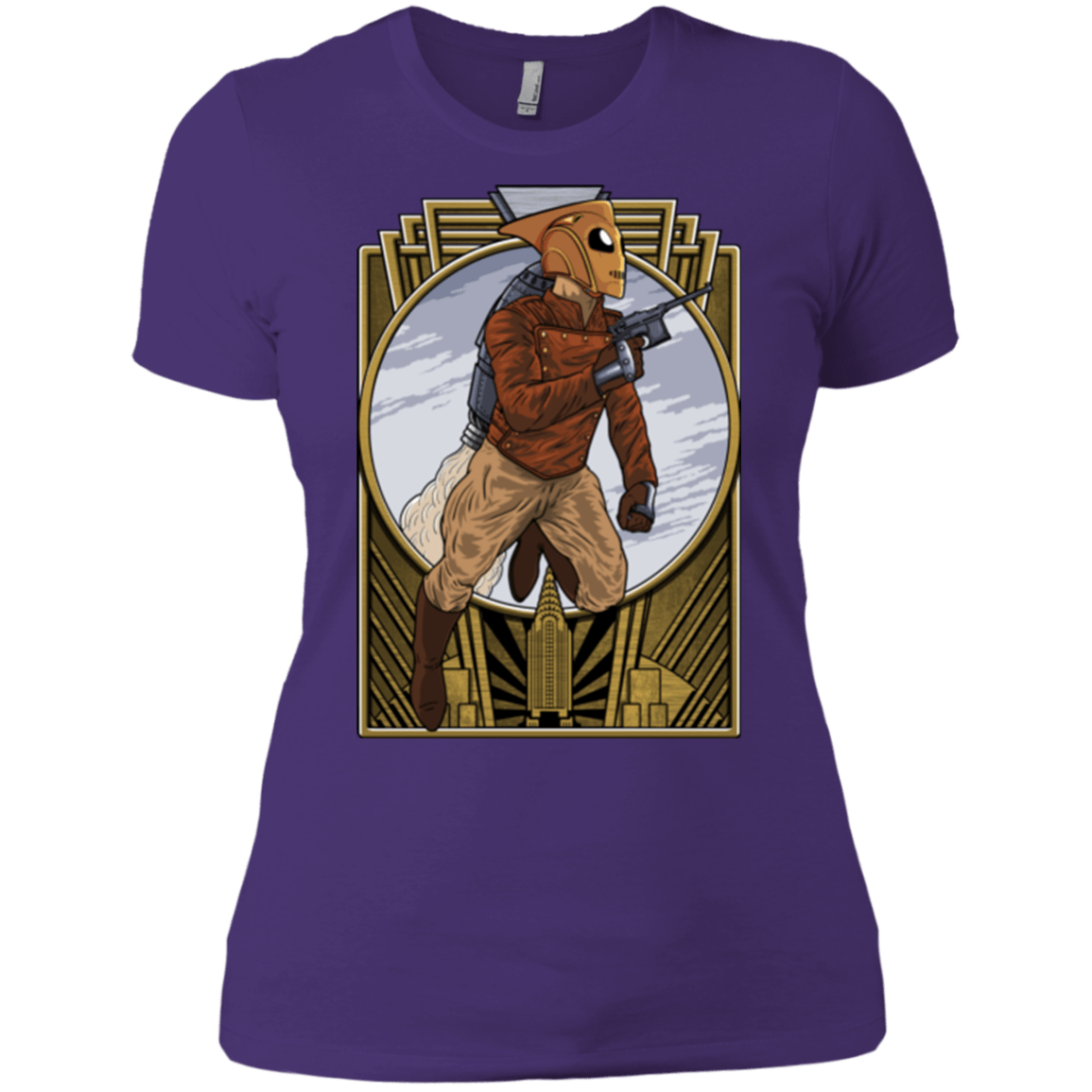 T-Shirts Purple Rush/ / X-Small Rocket Man Women's Premium T-Shirt