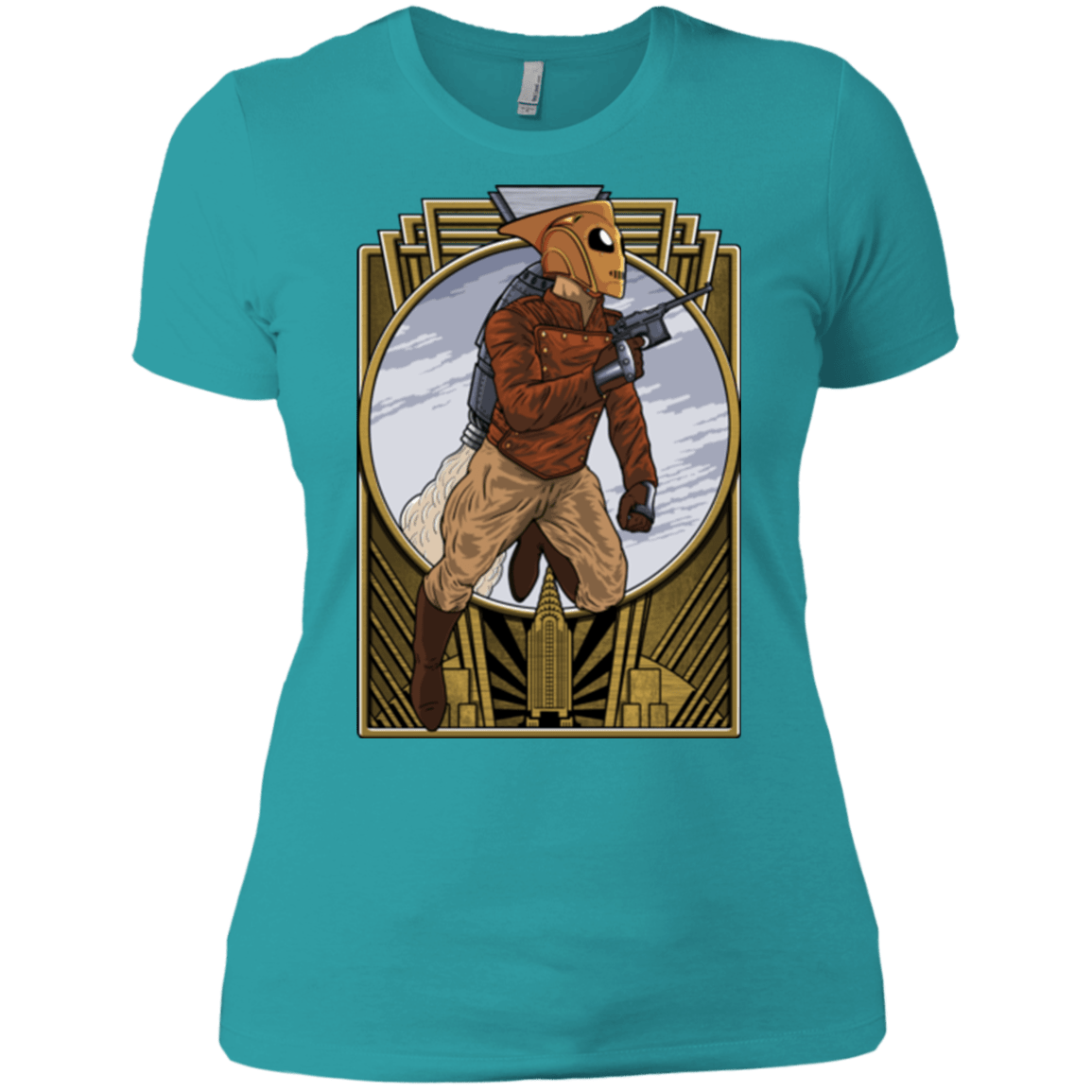 T-Shirts Tahiti Blue / X-Small Rocket Man Women's Premium T-Shirt