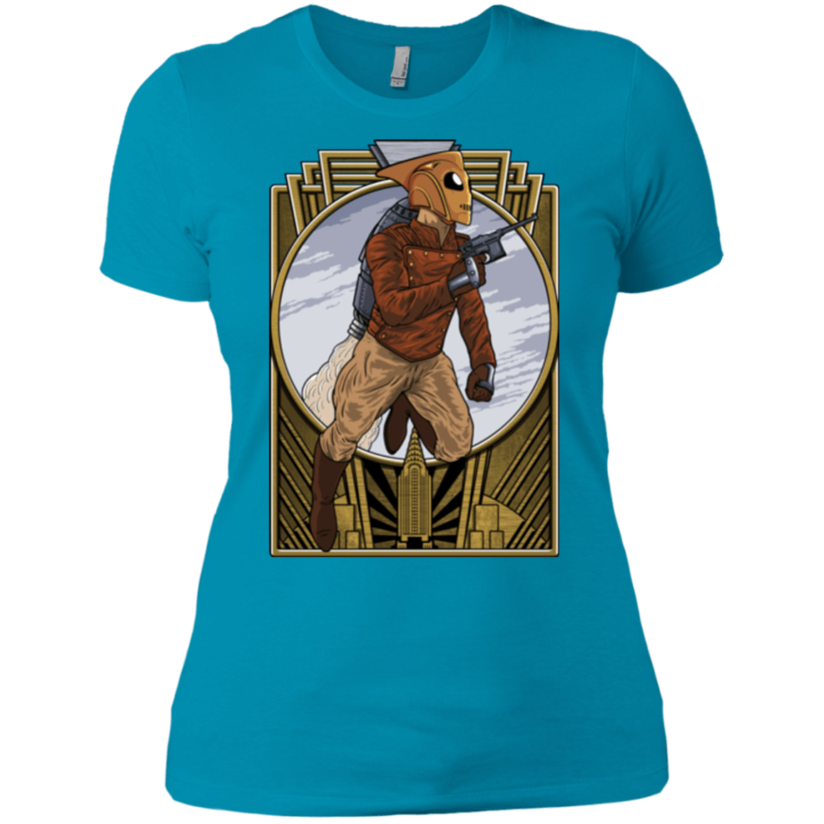 T-Shirts Turquoise / X-Small Rocket Man Women's Premium T-Shirt