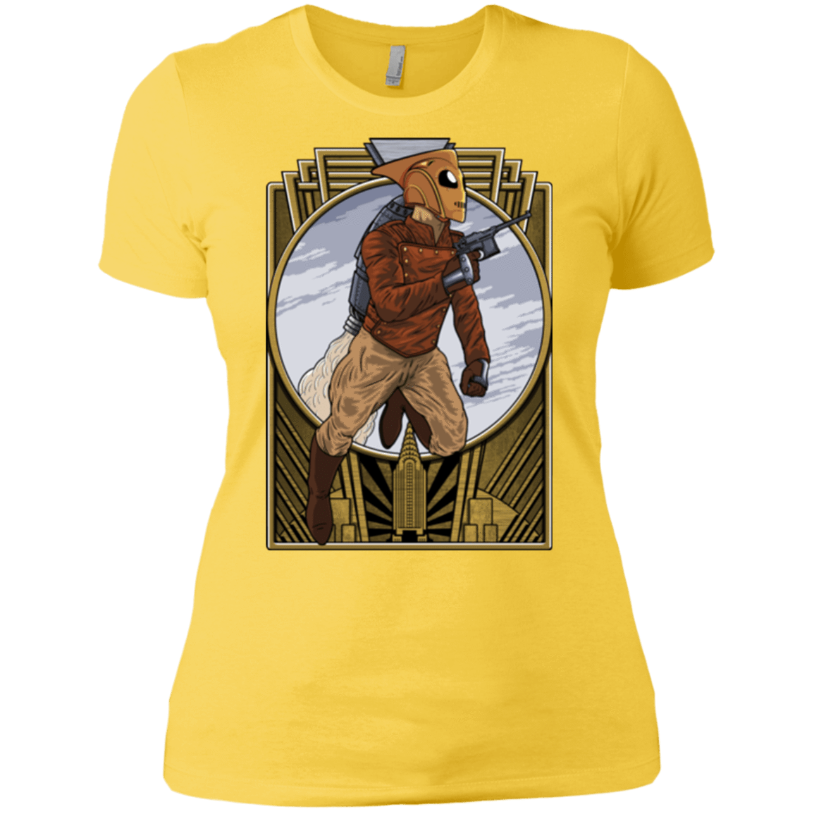 T-Shirts Vibrant Yellow / X-Small Rocket Man Women's Premium T-Shirt