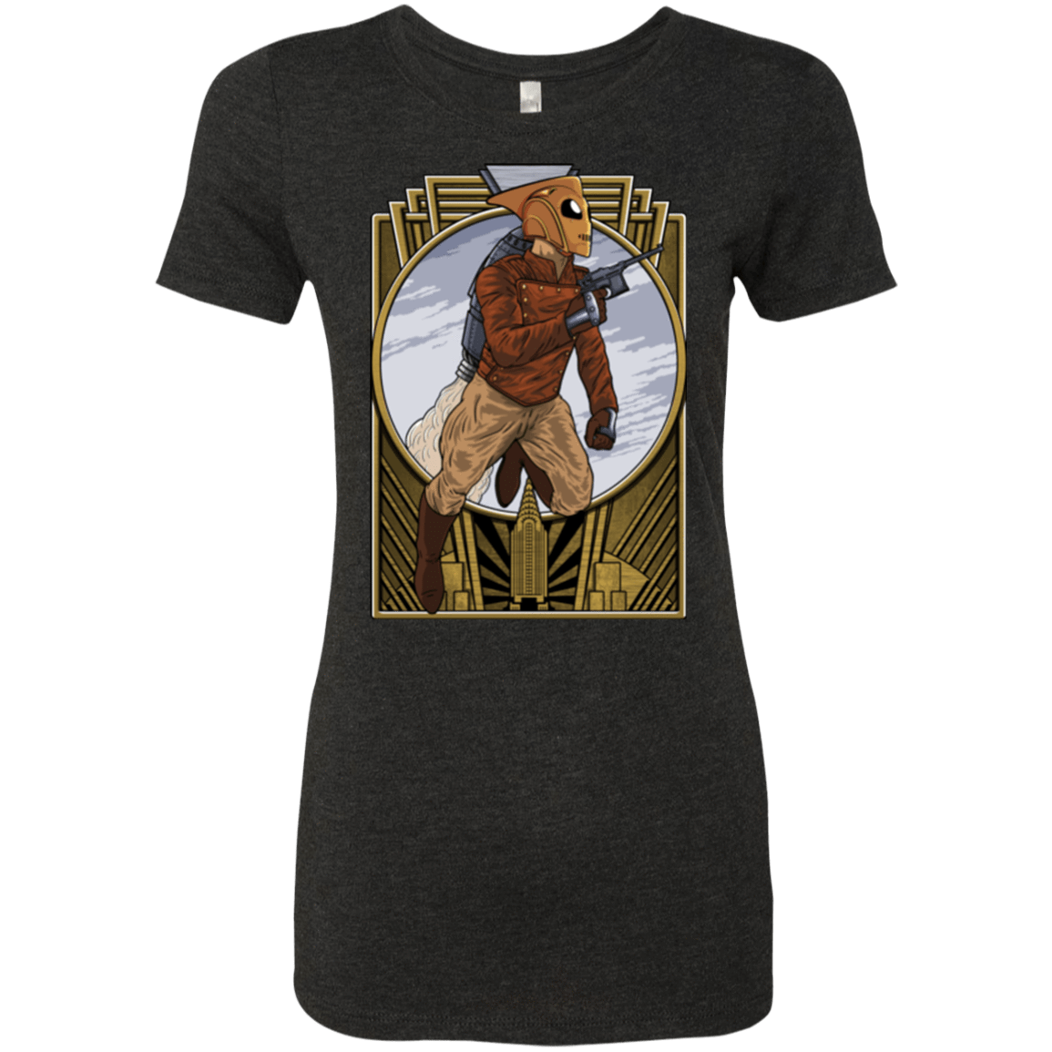 T-Shirts Vintage Black / Small Rocket Man Women's Triblend T-Shirt