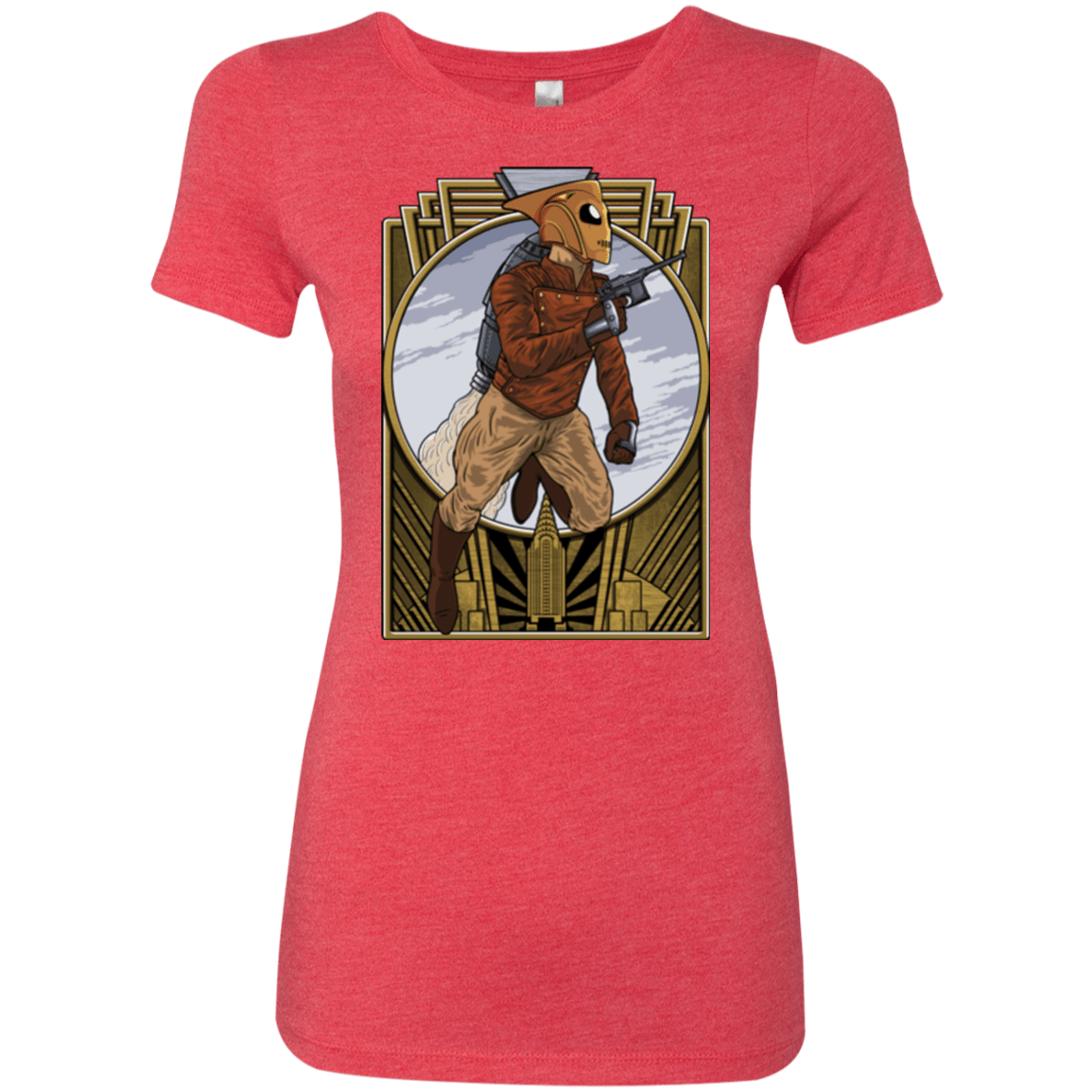 T-Shirts Vintage Red / Small Rocket Man Women's Triblend T-Shirt