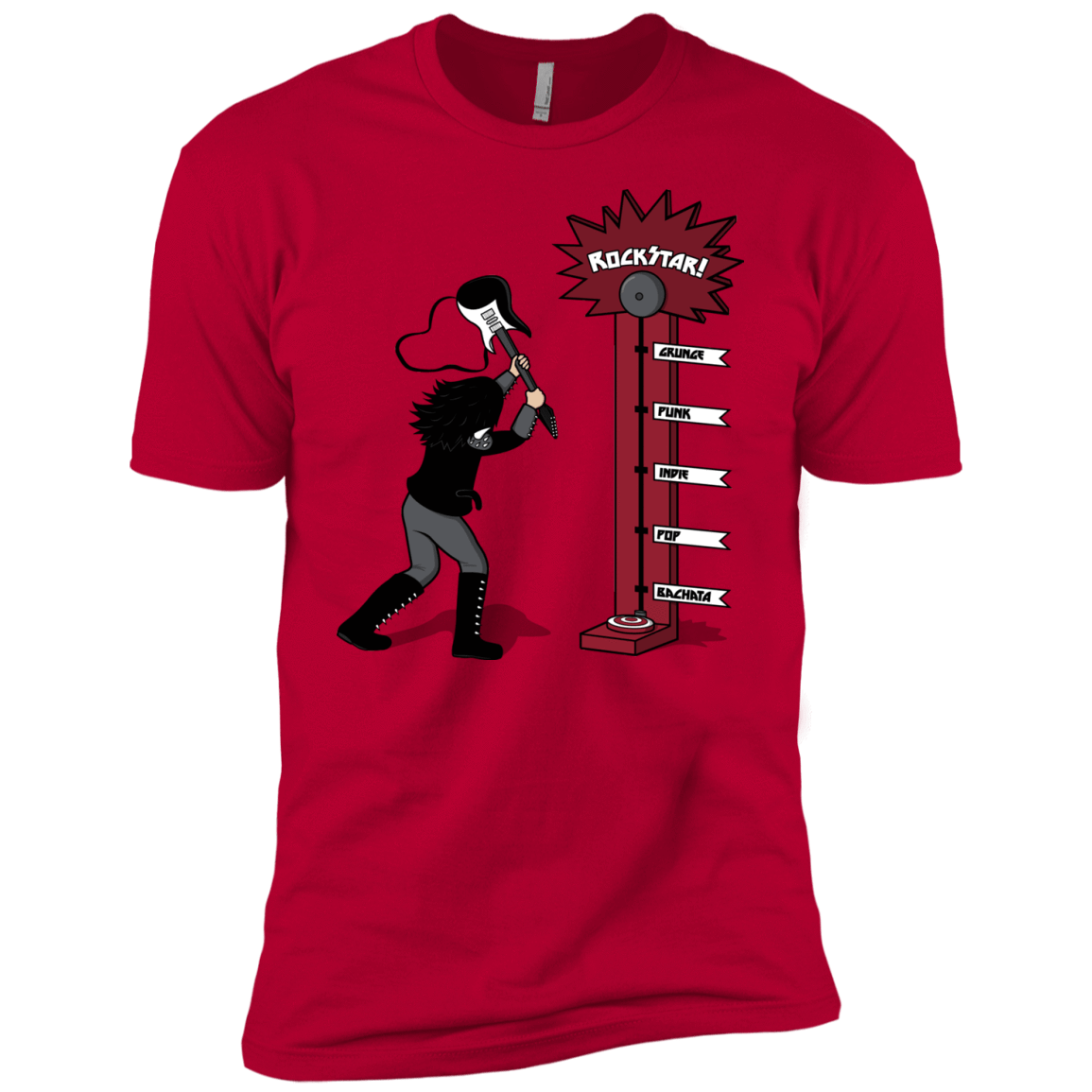 T-Shirts Red / YXS Rockstar Boys Premium T-Shirt