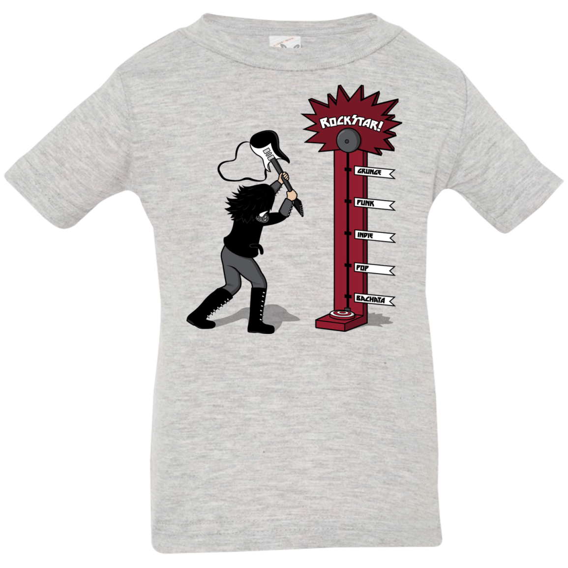 T-Shirts Heather Grey / 6 Months Rockstar Infant Premium T-Shirt