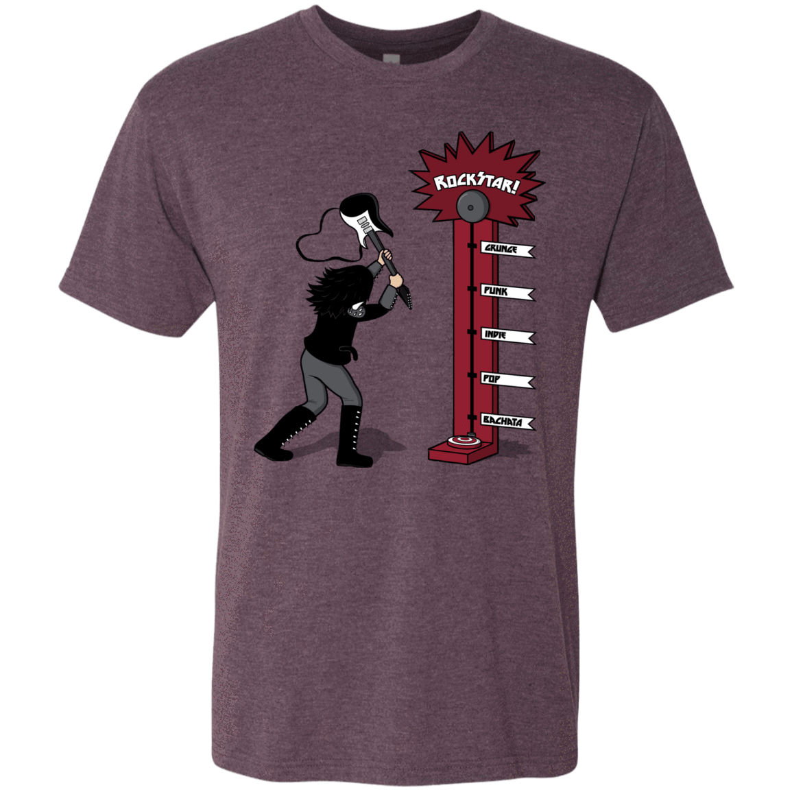 T-Shirts Vintage Purple / S Rockstar Men's Triblend T-Shirt