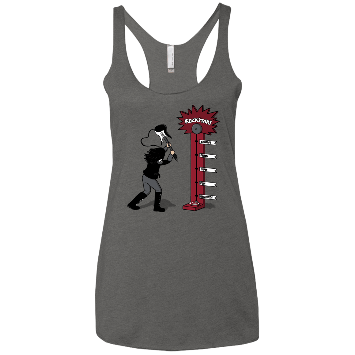 Rockstar Women's Triblend Racerback Tank