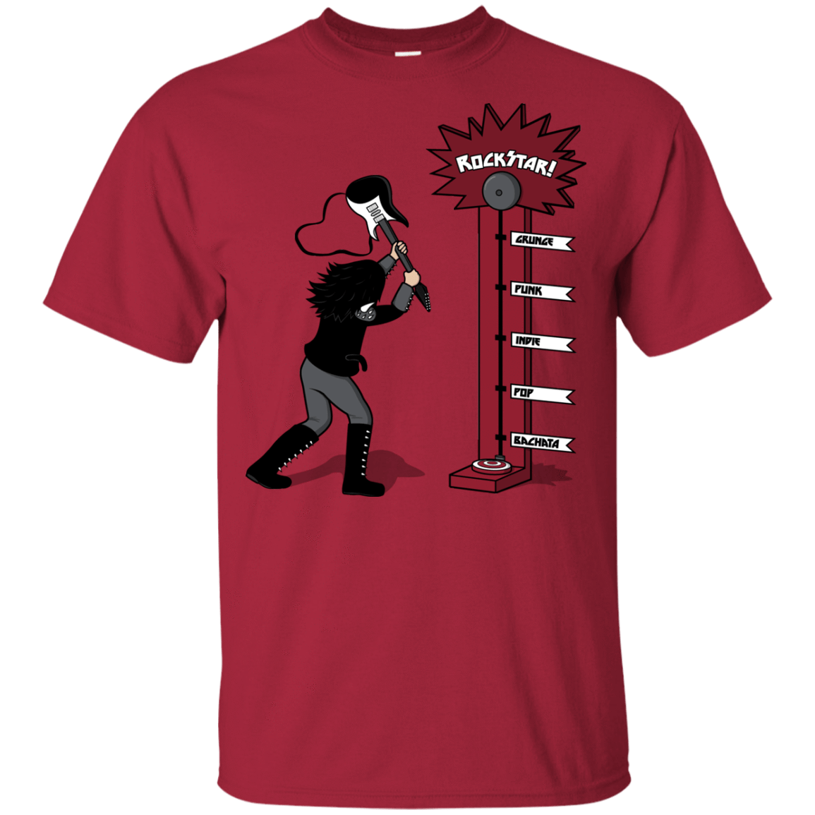 T-Shirts Cardinal / YXS Rockstar Youth T-Shirt