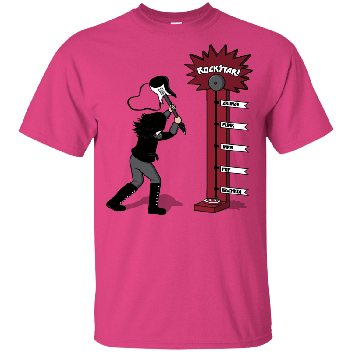 T-Shirts Heliconia / YXS Rockstar Youth T-Shirt