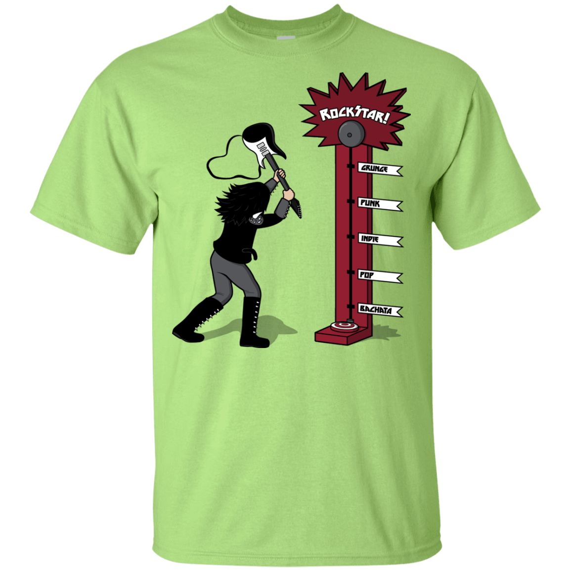 T-Shirts Mint Green / YXS Rockstar Youth T-Shirt