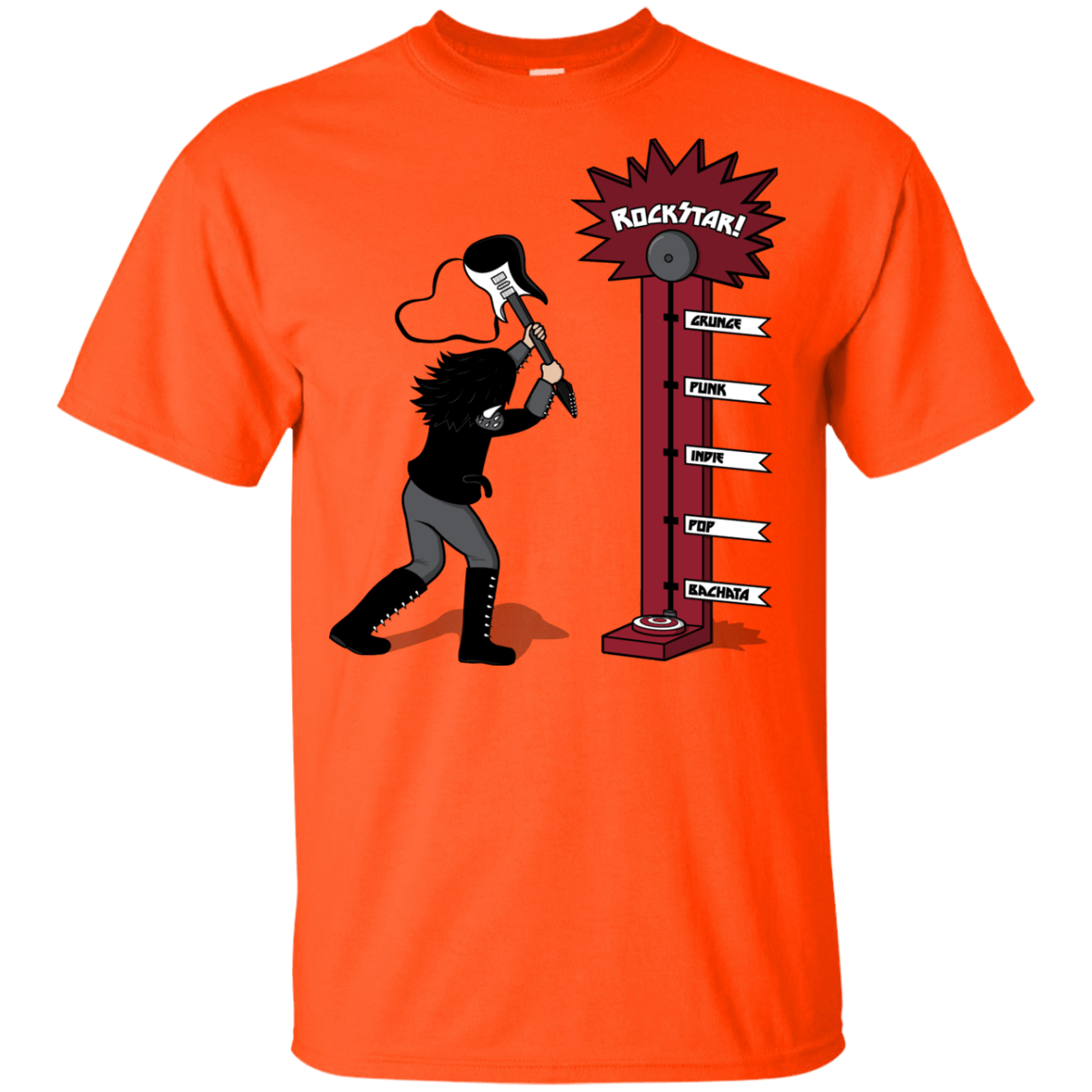 T-Shirts Orange / YXS Rockstar Youth T-Shirt