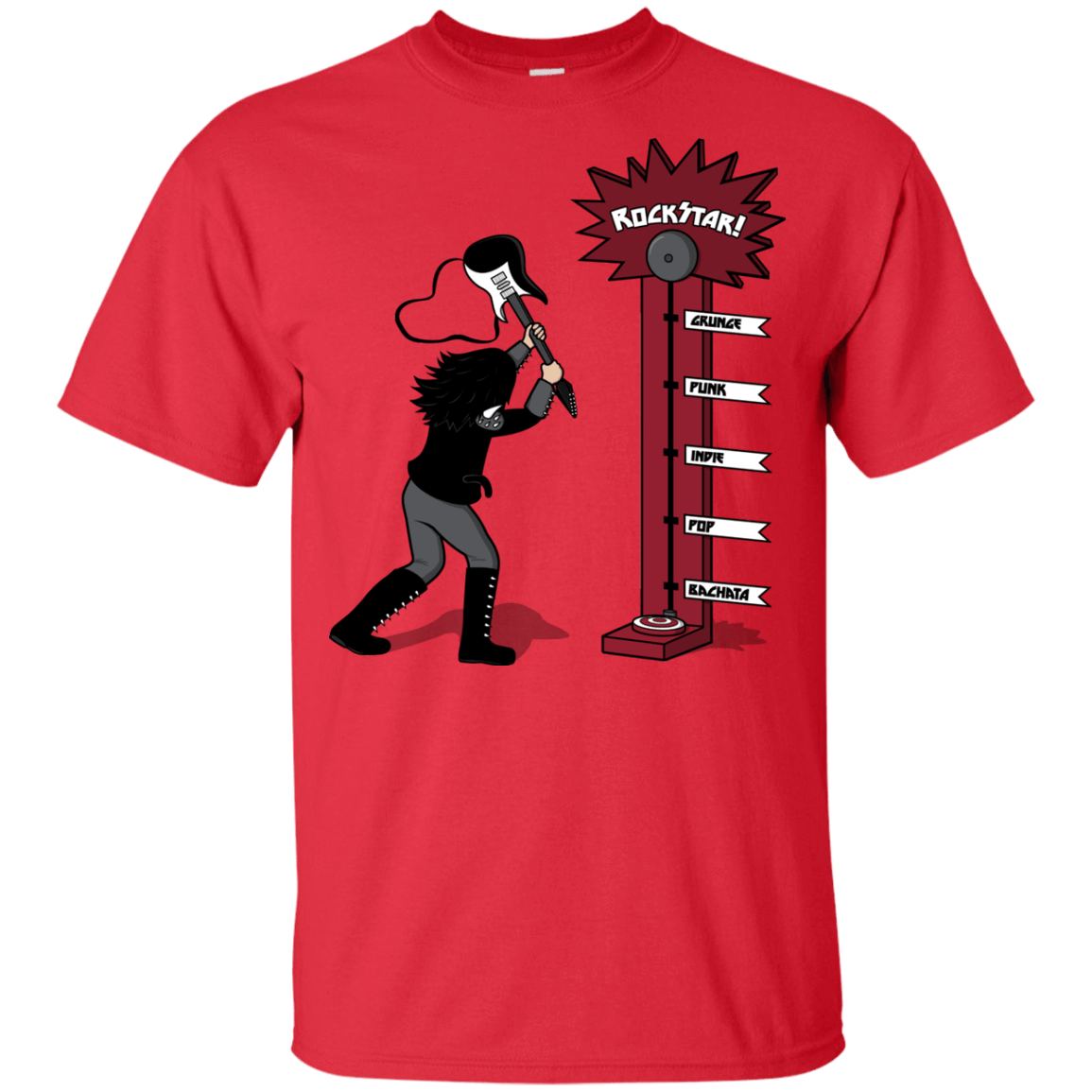 T-Shirts Red / YXS Rockstar Youth T-Shirt