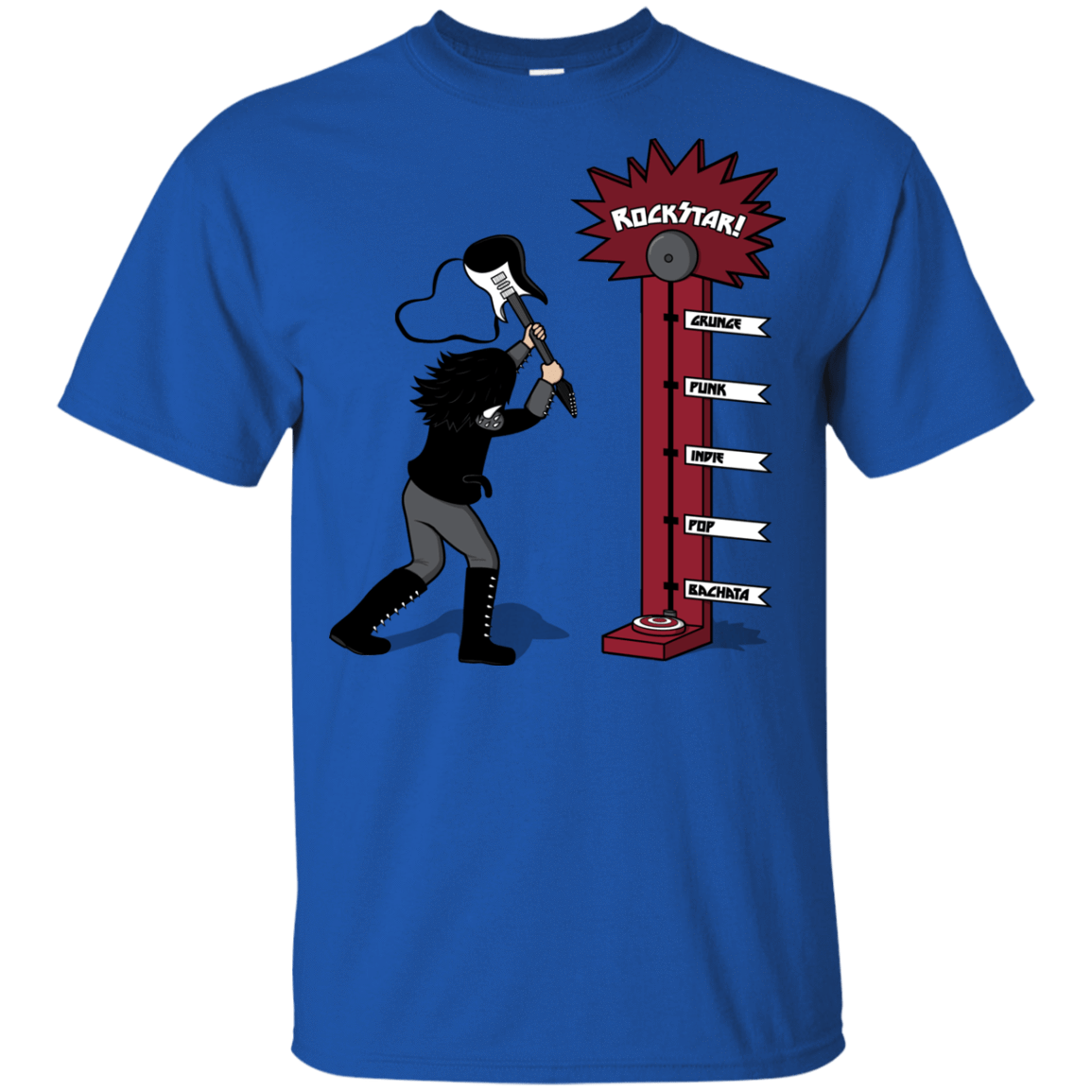T-Shirts Royal / YXS Rockstar Youth T-Shirt