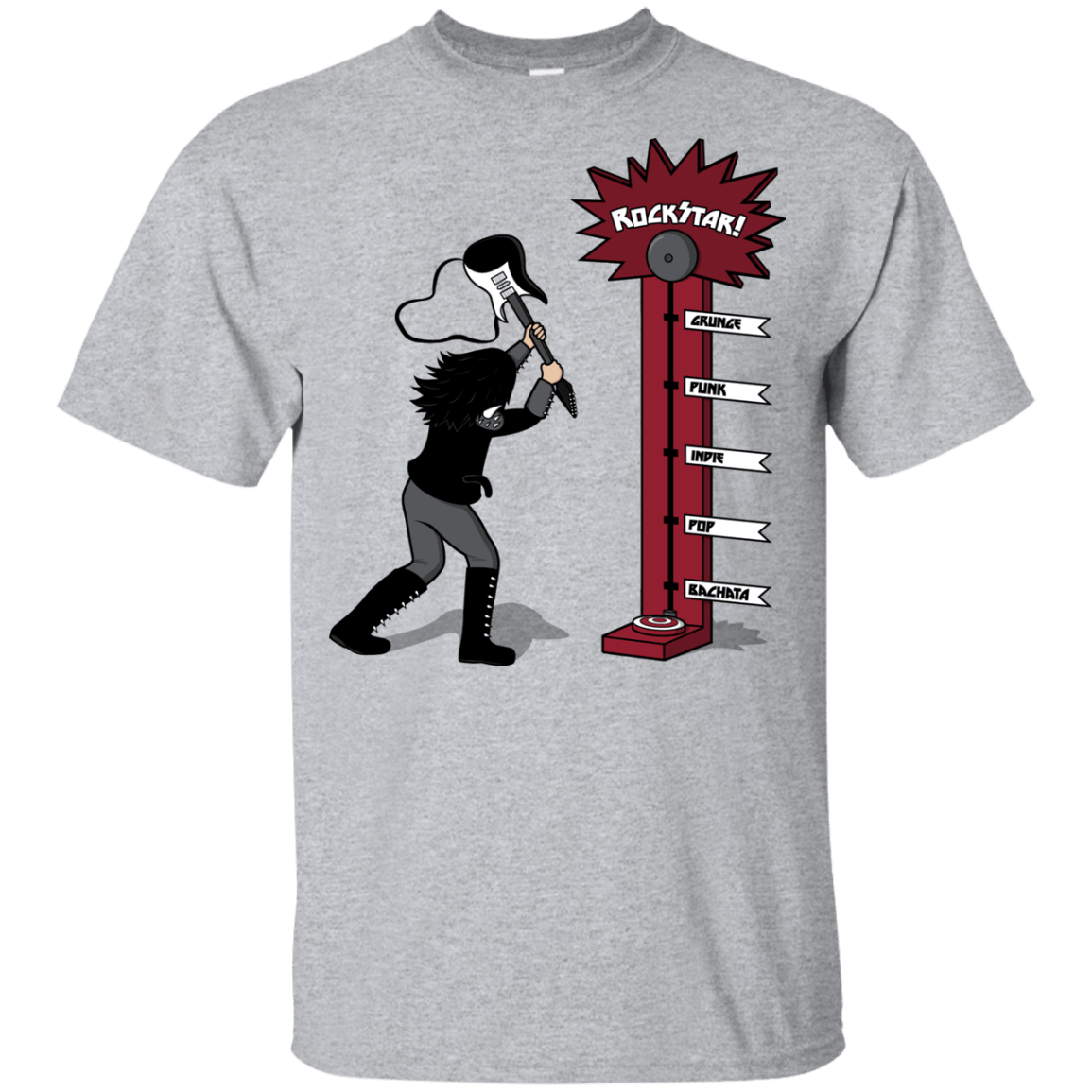 T-Shirts Sport Grey / YXS Rockstar Youth T-Shirt