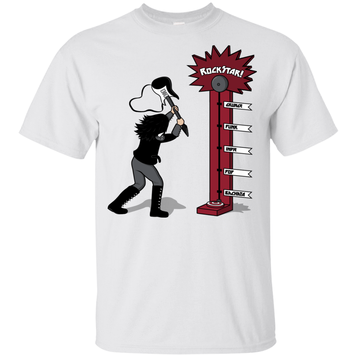 T-Shirts White / YXS Rockstar Youth T-Shirt